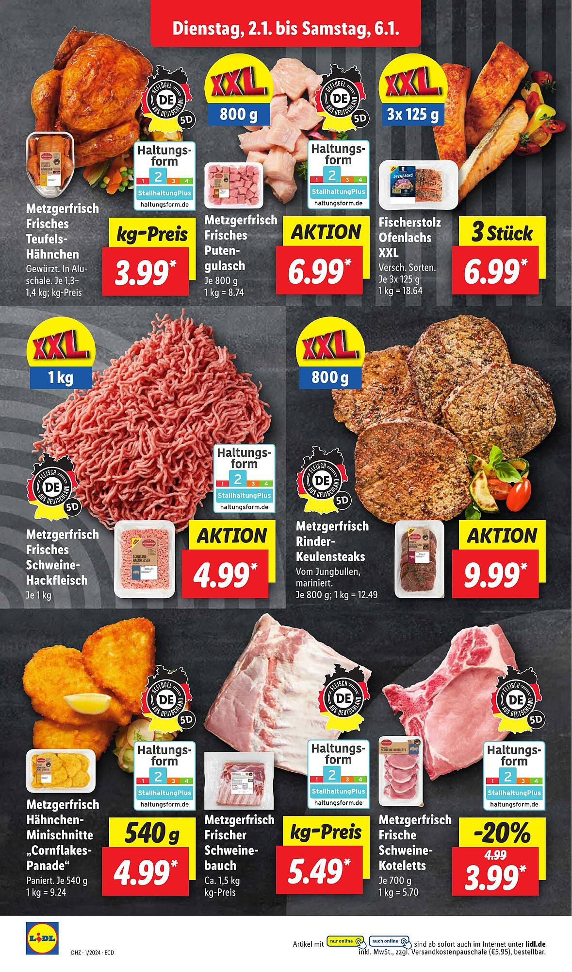 Lidl Prospekt 2 – 6 Januar 2024 Seite 6
