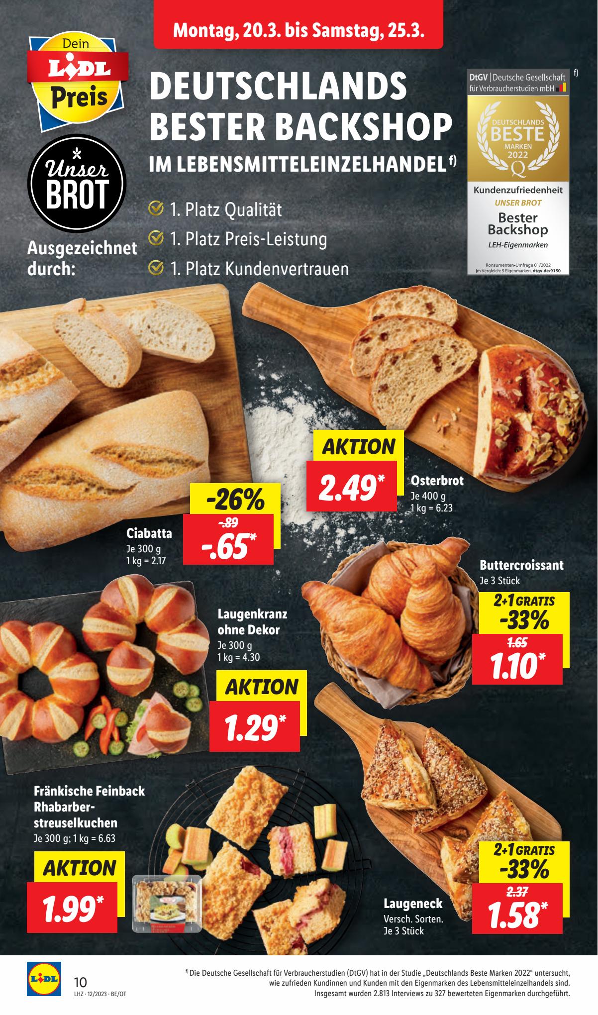 Lidl Prospekt 20 – 25 März 2023 Seite 12