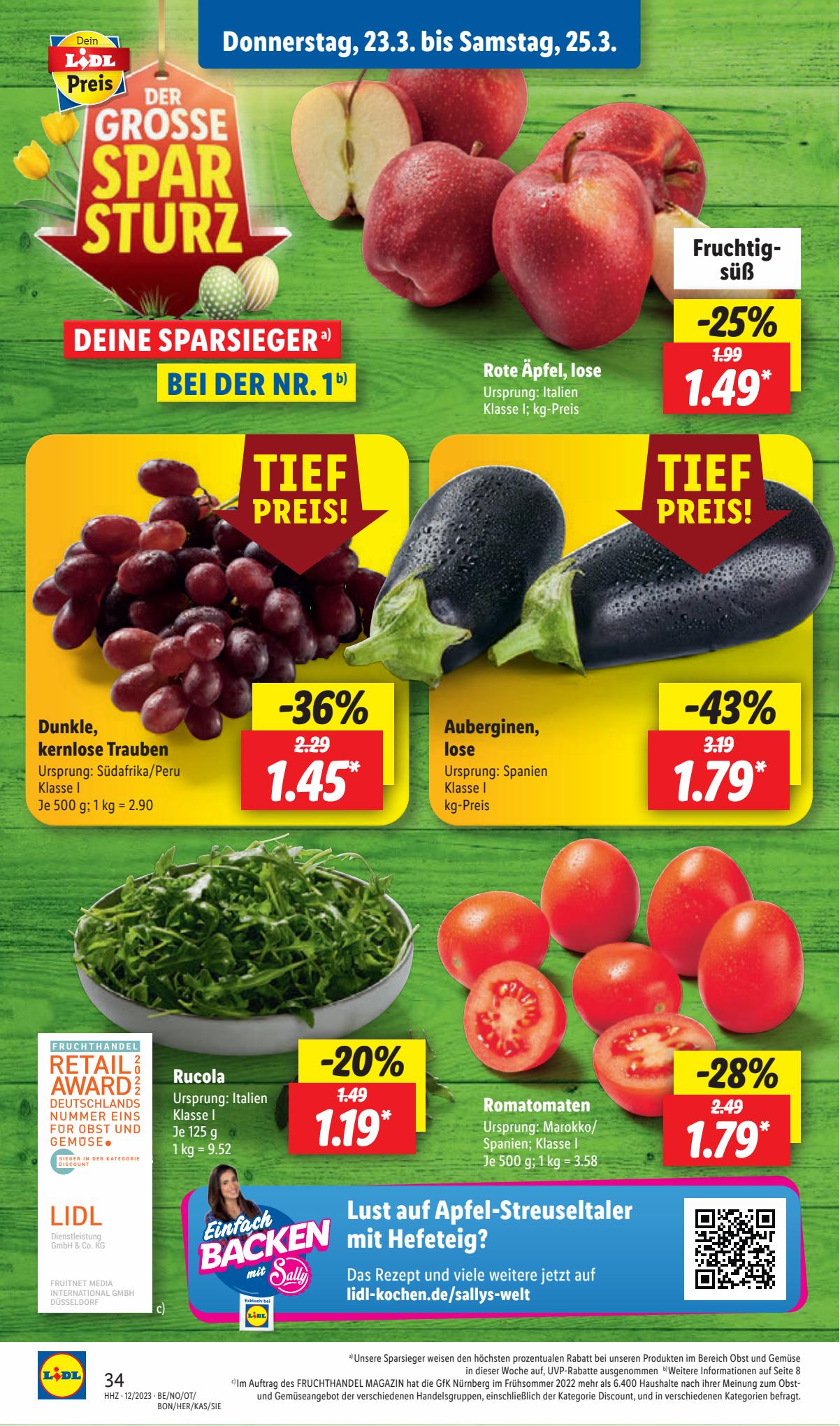 Lidl Prospekt 20 – 25 März 2023 Seite 38