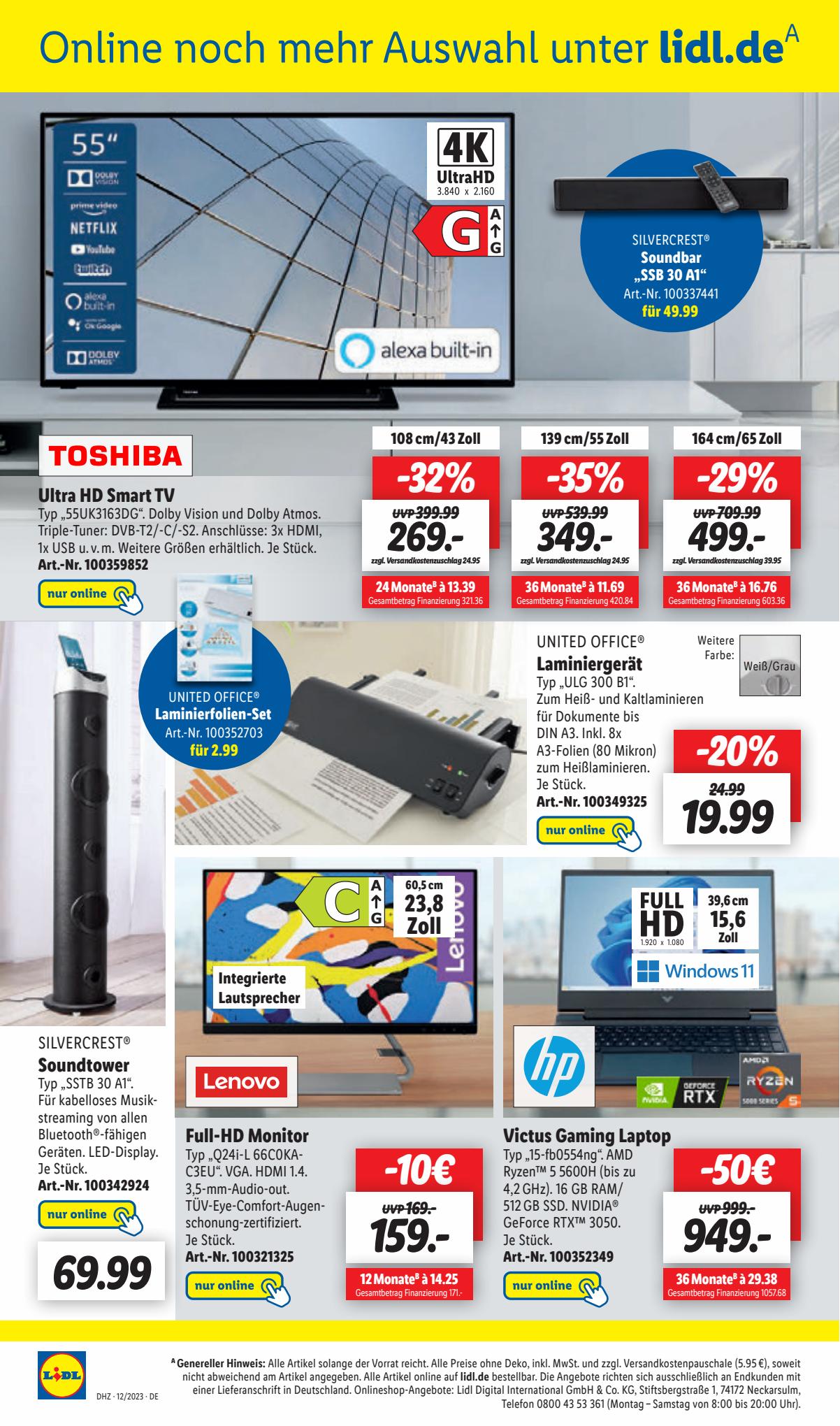 Lidl Prospekt 20 – 25 März 2023 Seite 52
