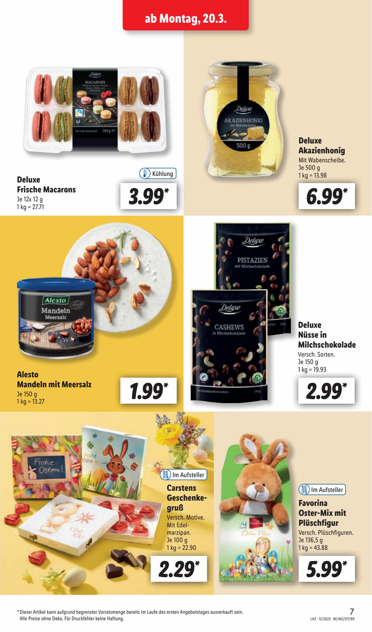 Lidl Prospekt 20 – 25 März 2023 Seite 7