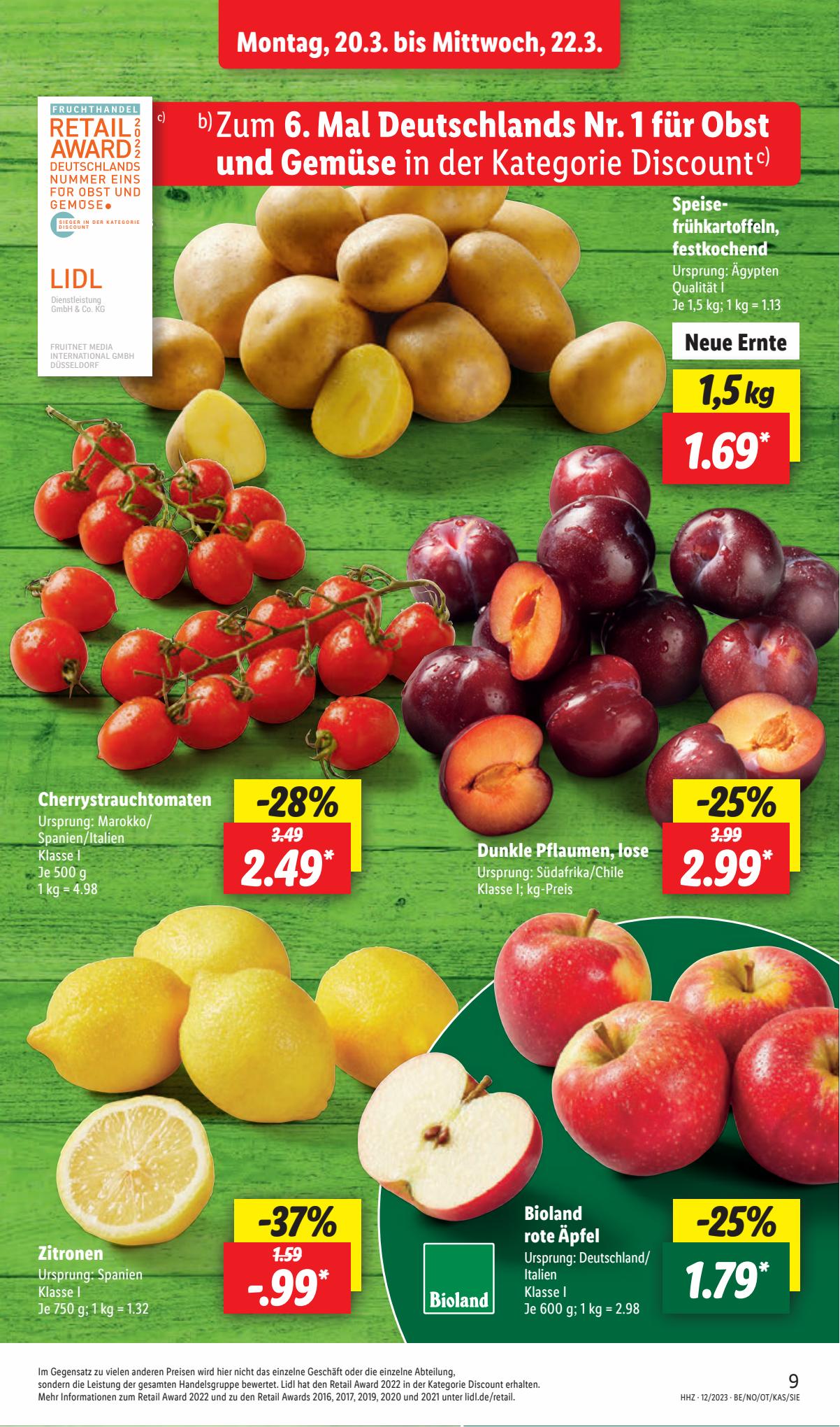 Lidl Prospekt 20 – 25 März 2023 Seite 9