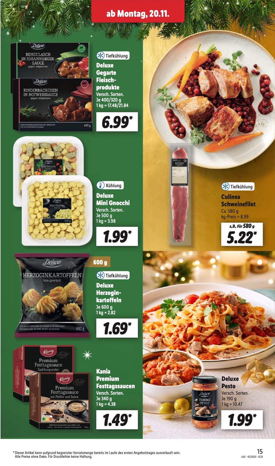 Lidl Prospekt 20 – 25 November 2023 Seite 17