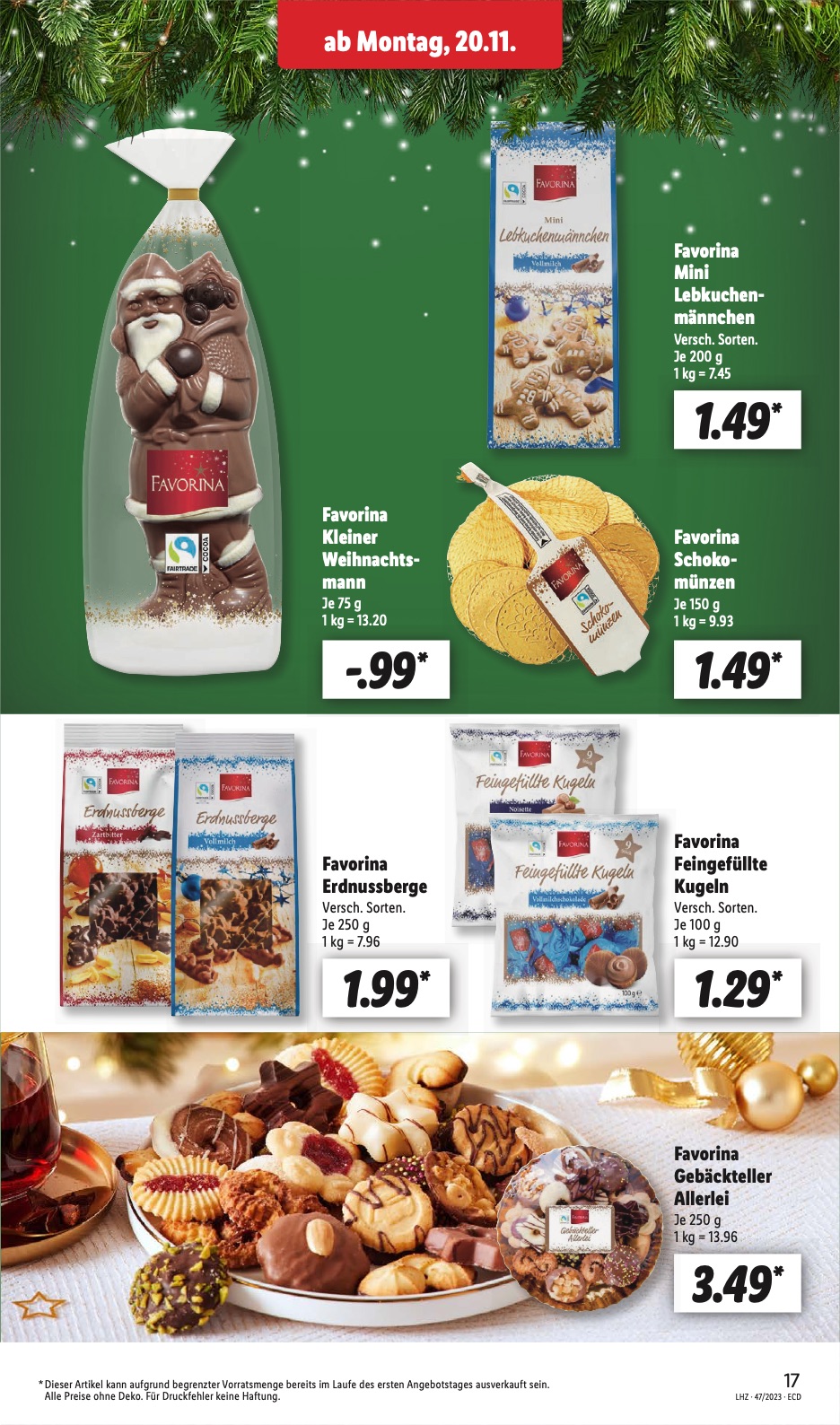 Lidl Prospekt 20 – 25 November 2023 Seite 19