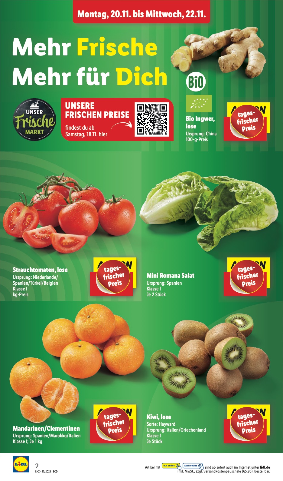 Lidl Prospekt 20 – 25 November 2023 Seite 2