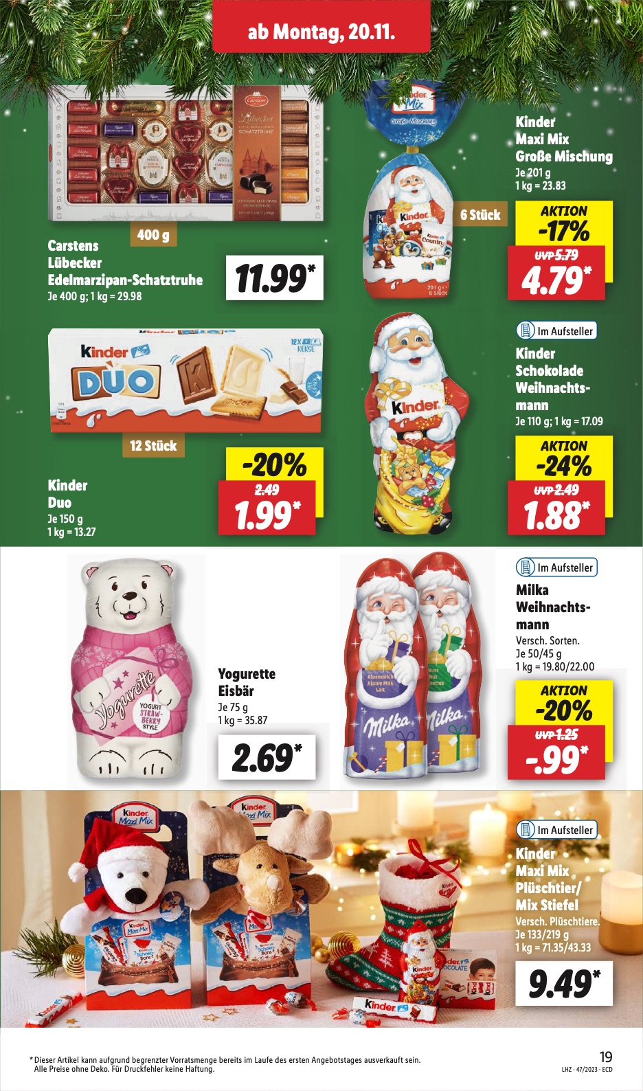 Lidl Prospekt 20 – 25 November 2023 Seite 23