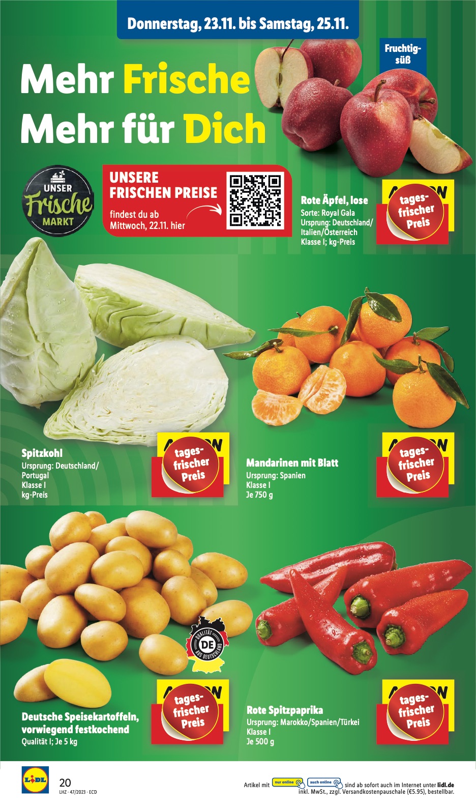 Lidl Prospekt 20 – 25 November 2023 Seite 24