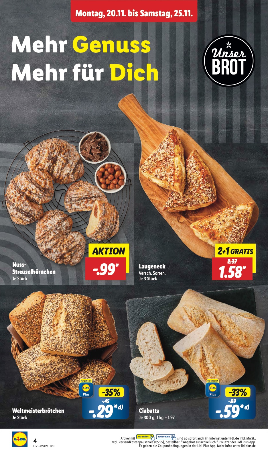 Lidl Prospekt 20 – 25 November 2023 Seite 4