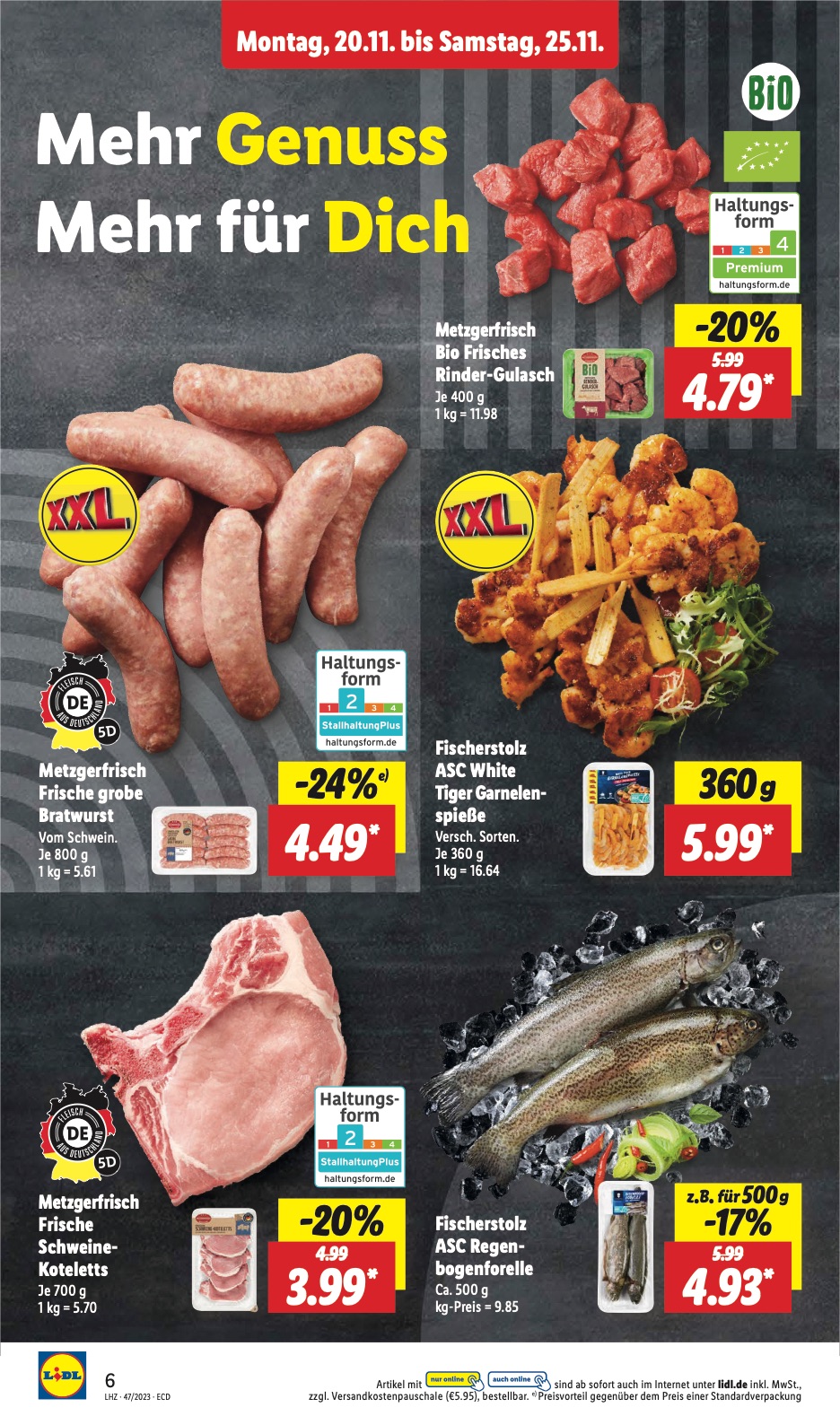 Lidl Prospekt 20 – 25 November 2023 Seite 6