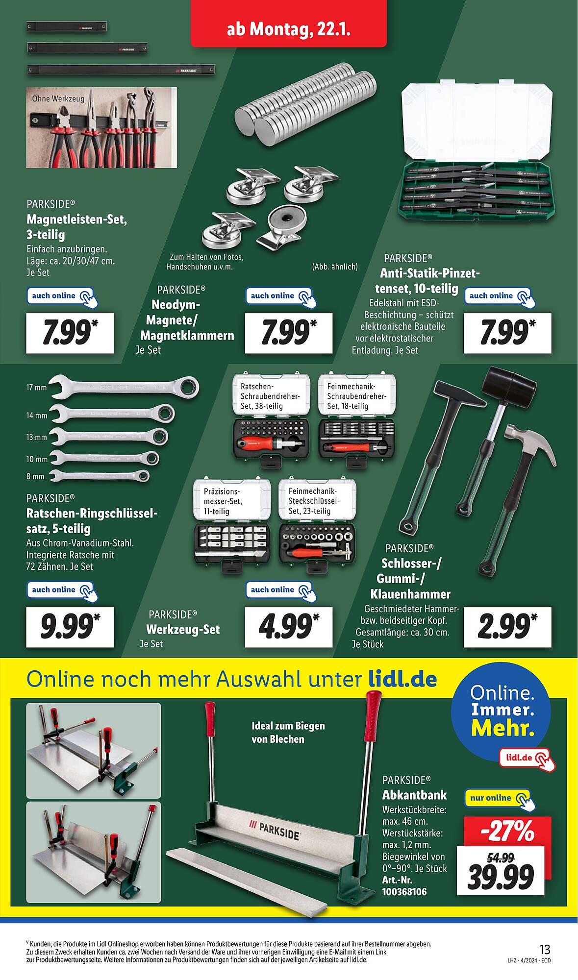 Lidl Prospekt 22 – 27 Januar 2024 Seite 19