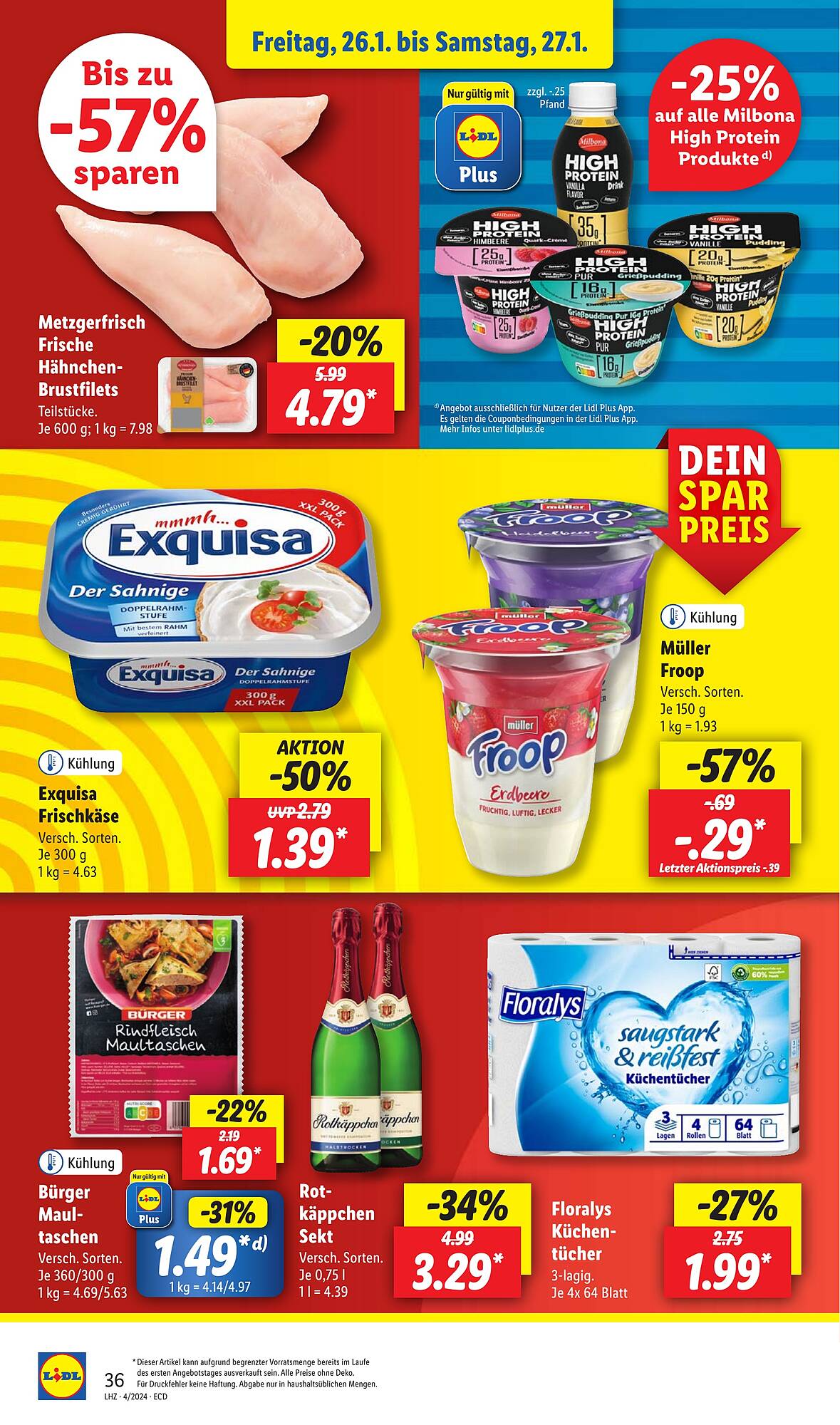 Lidl Prospekt 22 – 27 Januar 2024 Seite 50