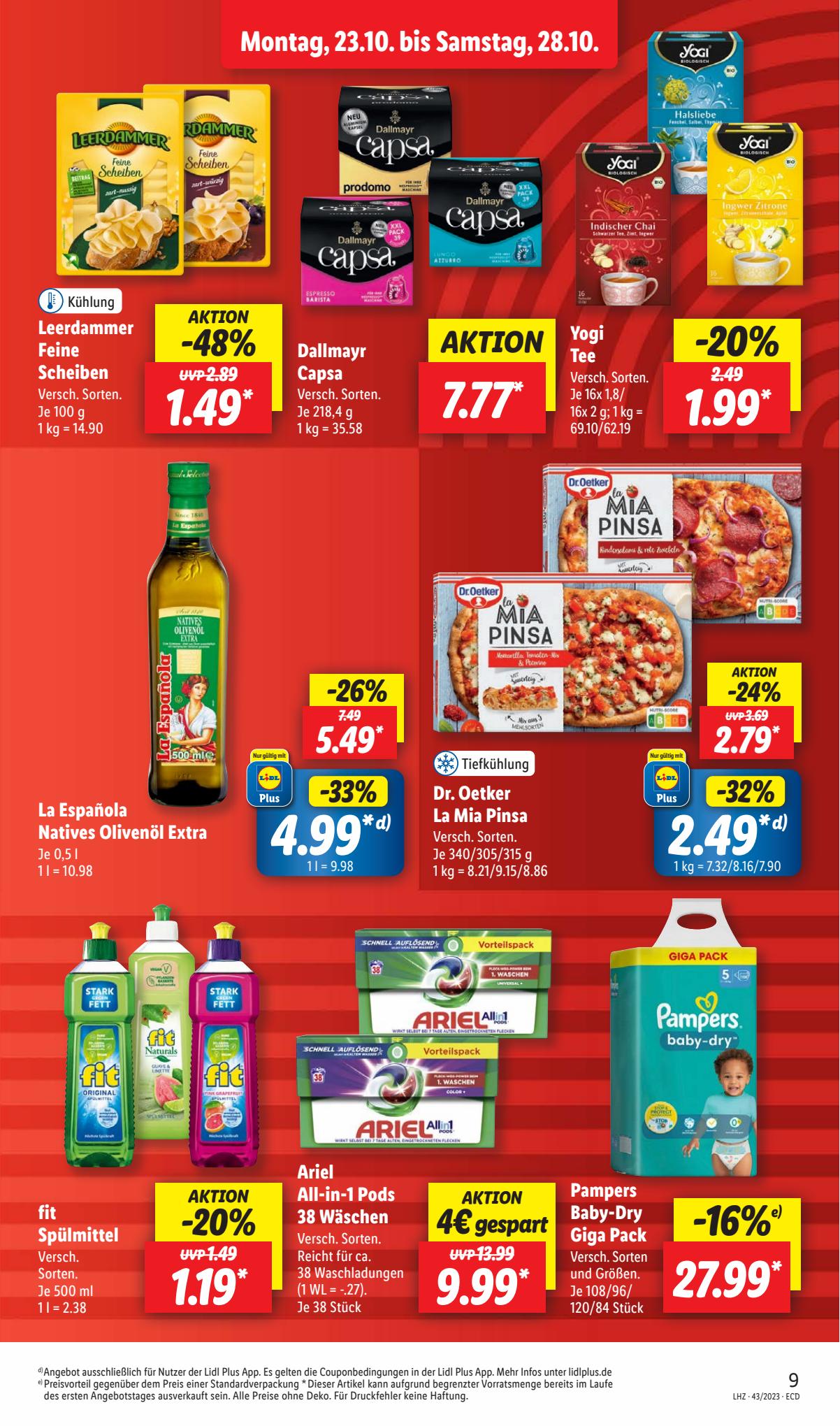Lidl Prospekt 23 – 28 October 2023 Seite 11