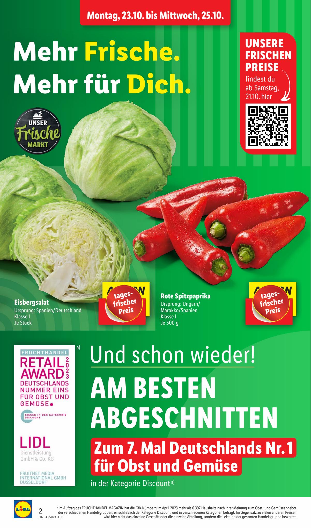 Lidl Prospekt 23 – 28 October 2023 Seite 2