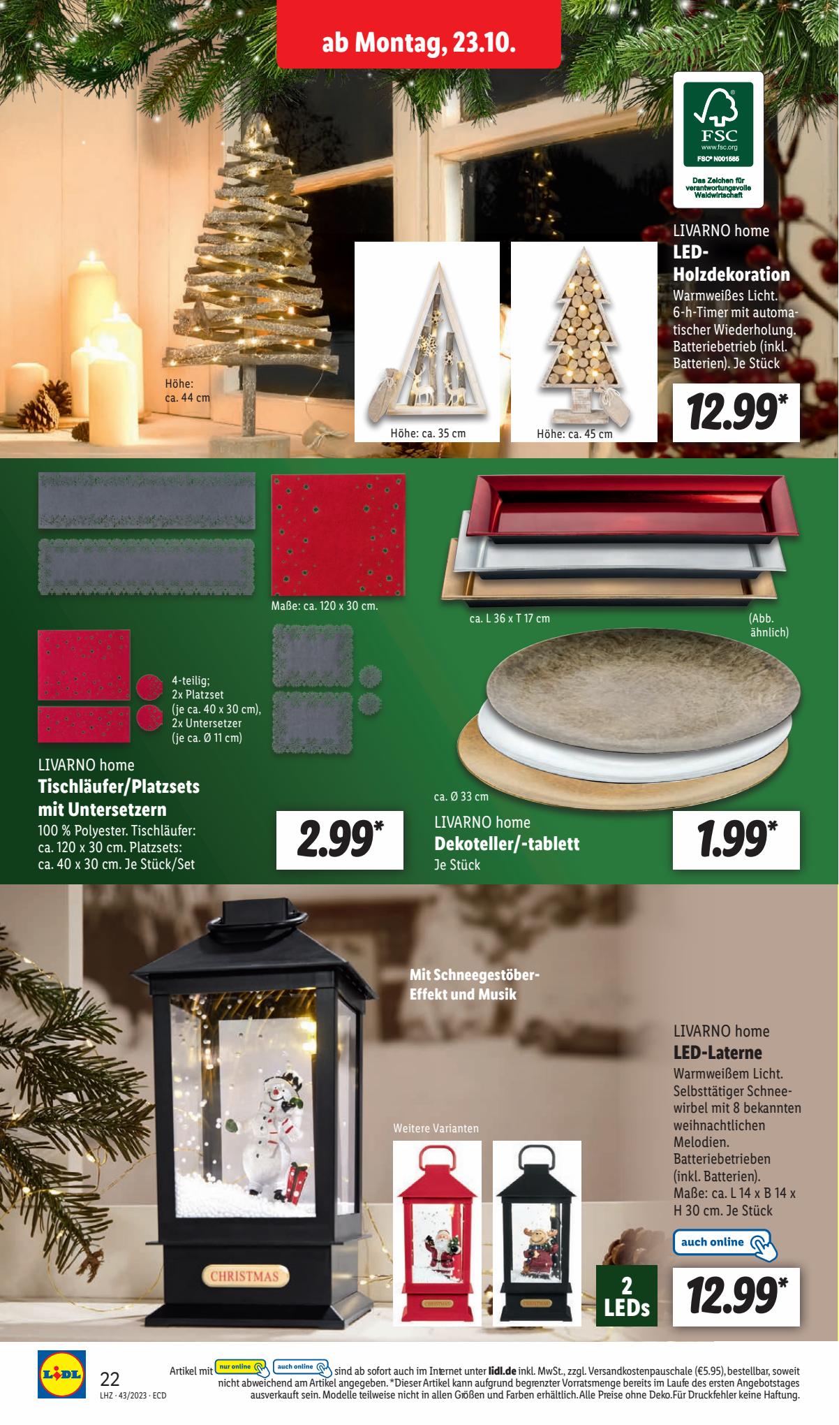 Lidl Prospekt 23 – 28 October 2023 Seite 30