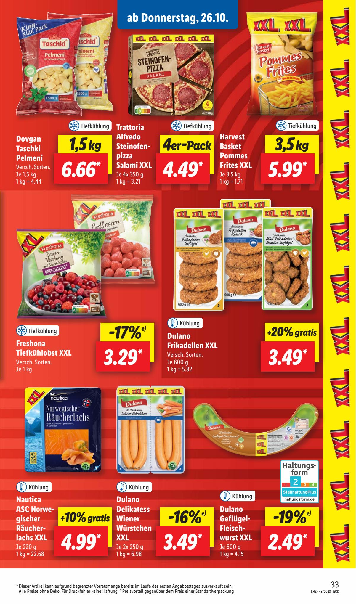 Lidl Prospekt 23 – 28 October 2023 Seite 43