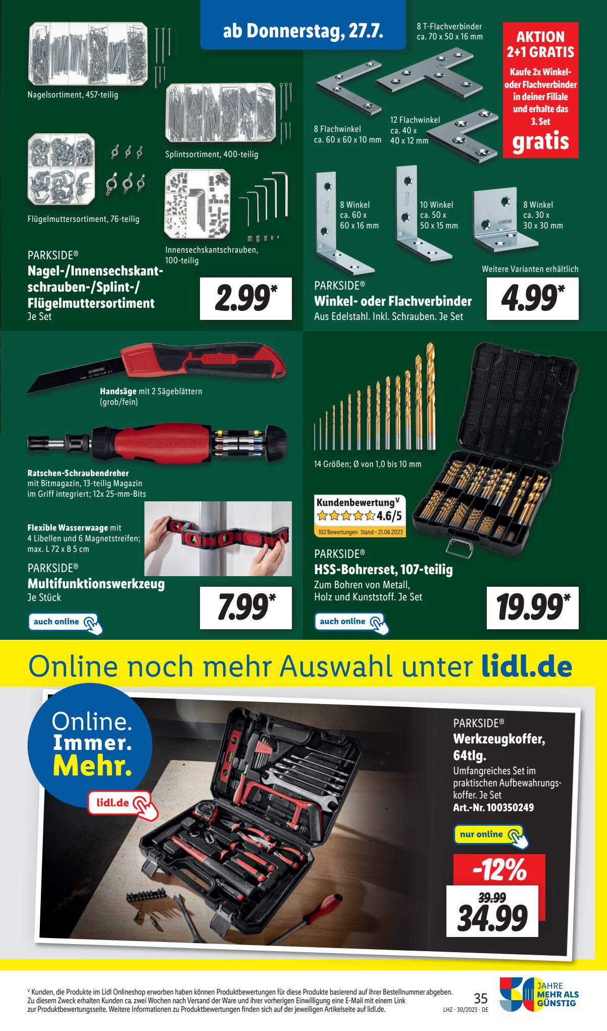 Lidl Prospekt 24 – 29 Juli 2023 Seite 23