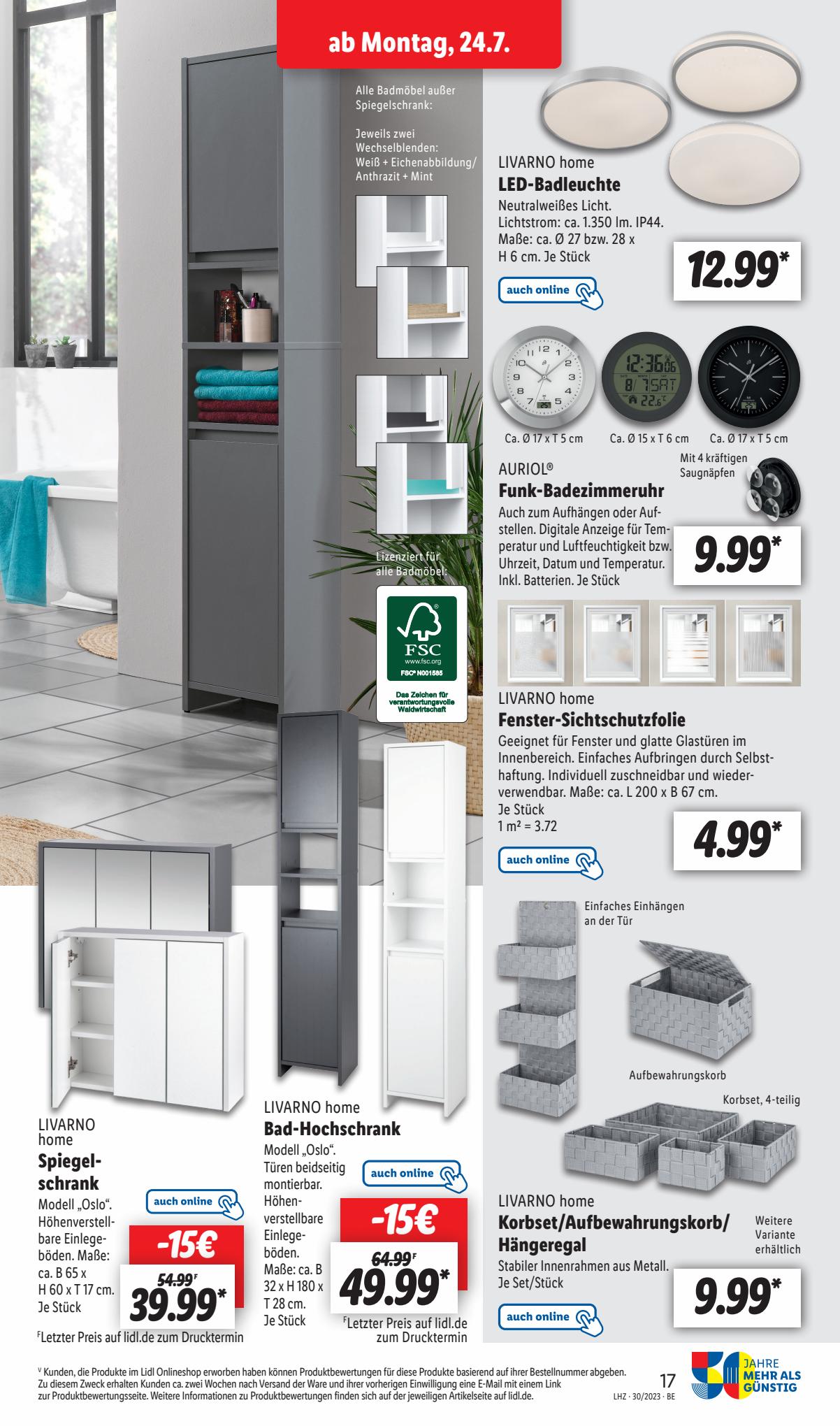 Lidl Prospekt 24 – 29 Juli 2023 Seite 3