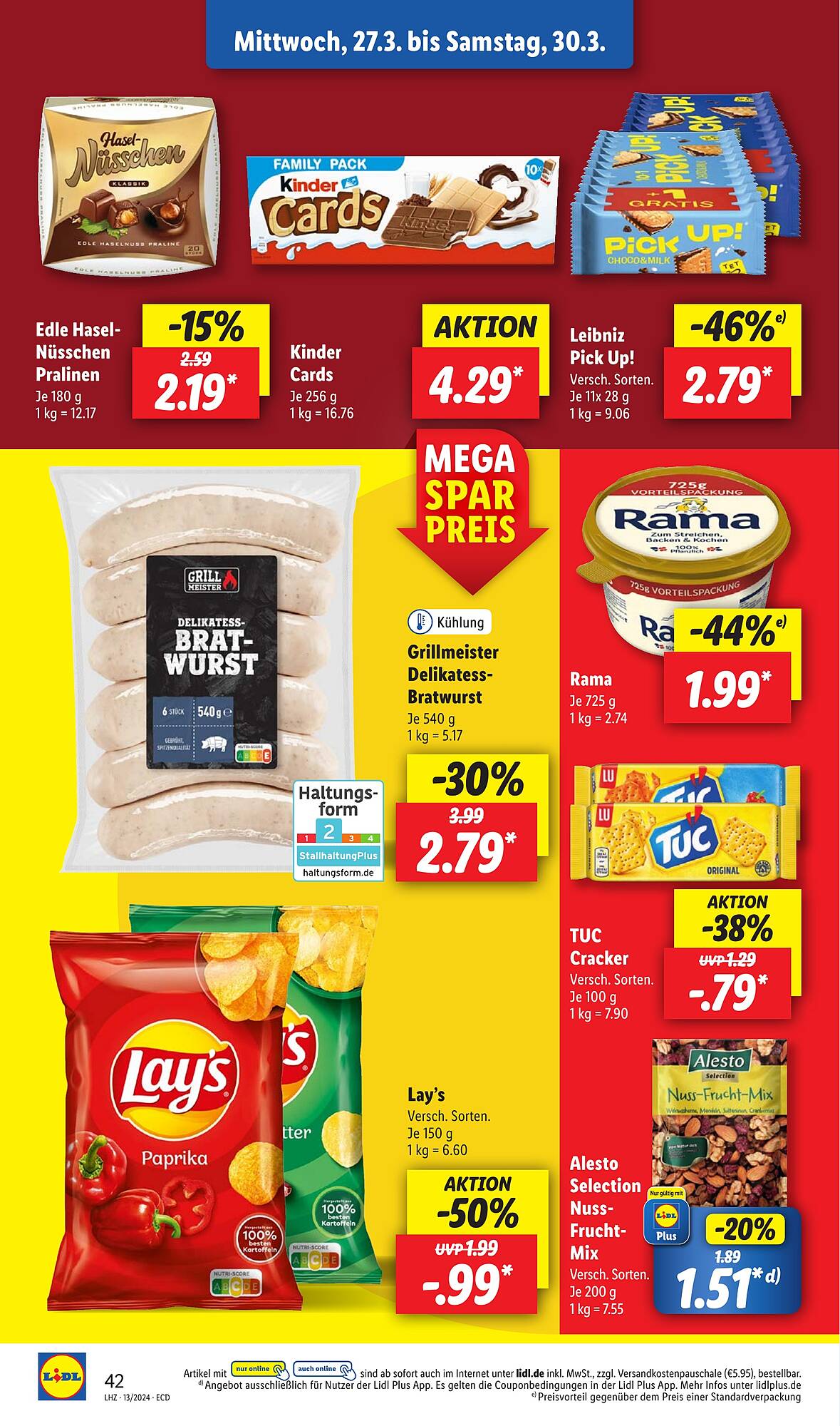 Lidl Prospekt 25 – 30 Marsch 2024 Seite 52