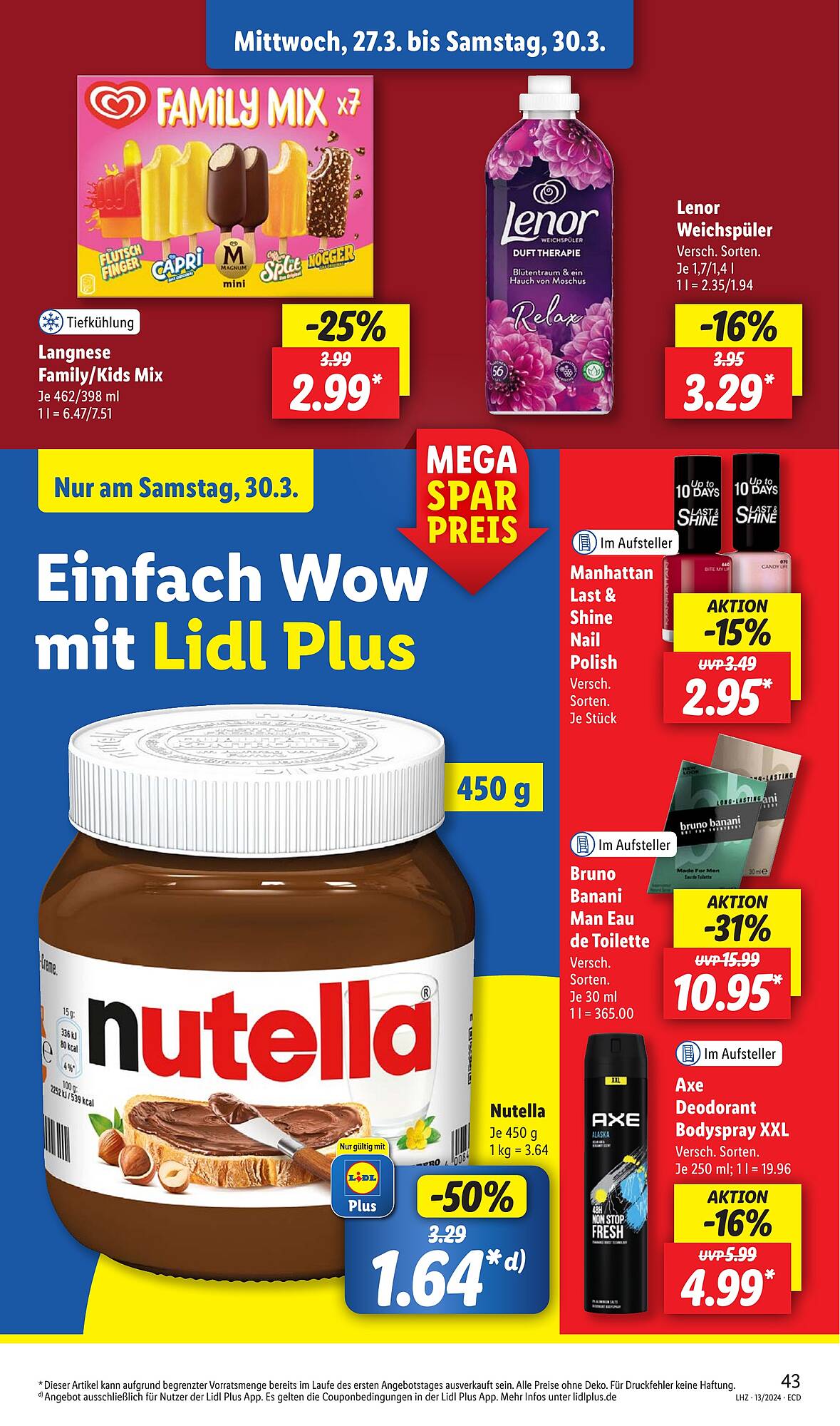 Lidl Prospekt 25 – 30 Marsch 2024 Seite 53