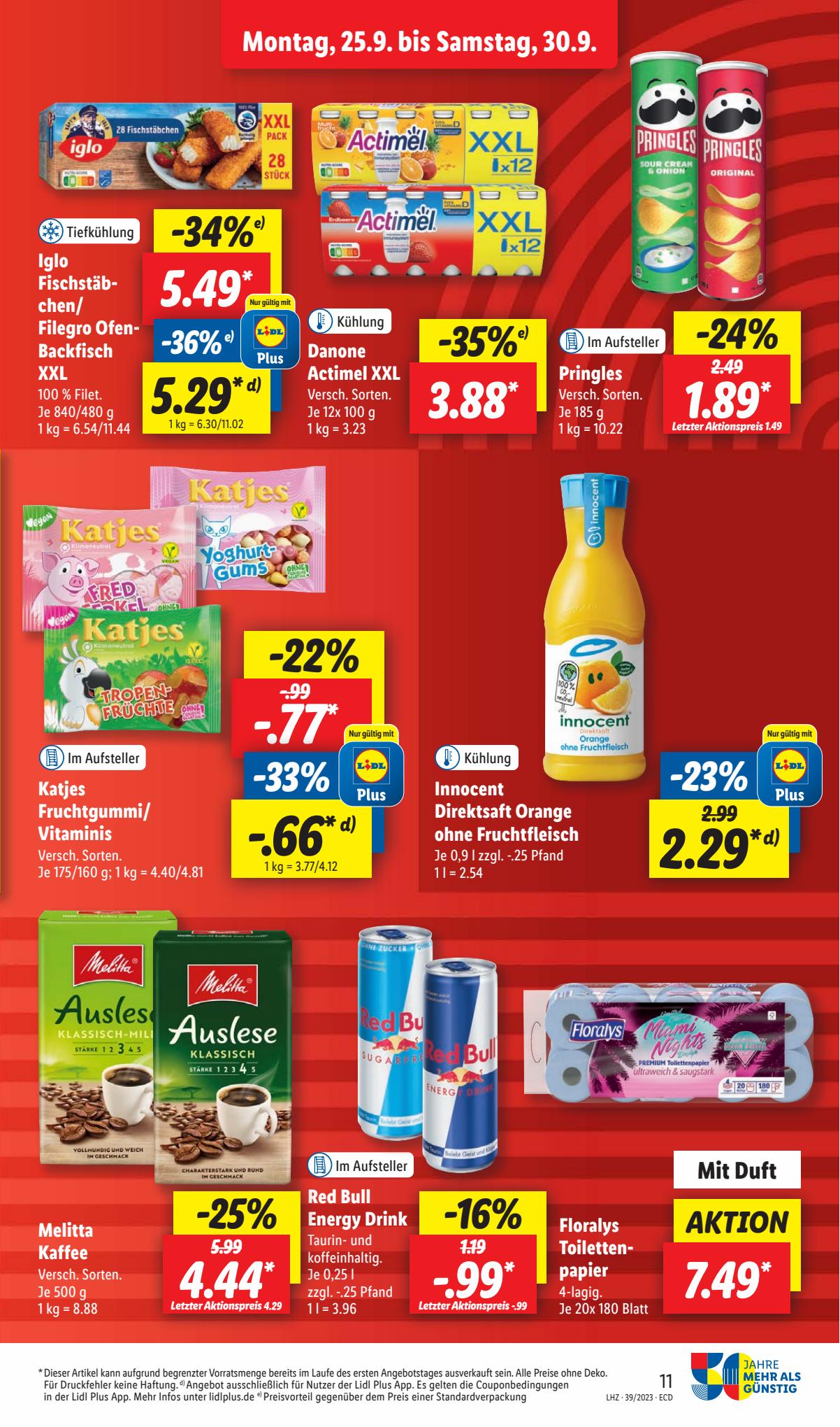 Lidl Prospekt 25 – 30 September 2023 Seite 11