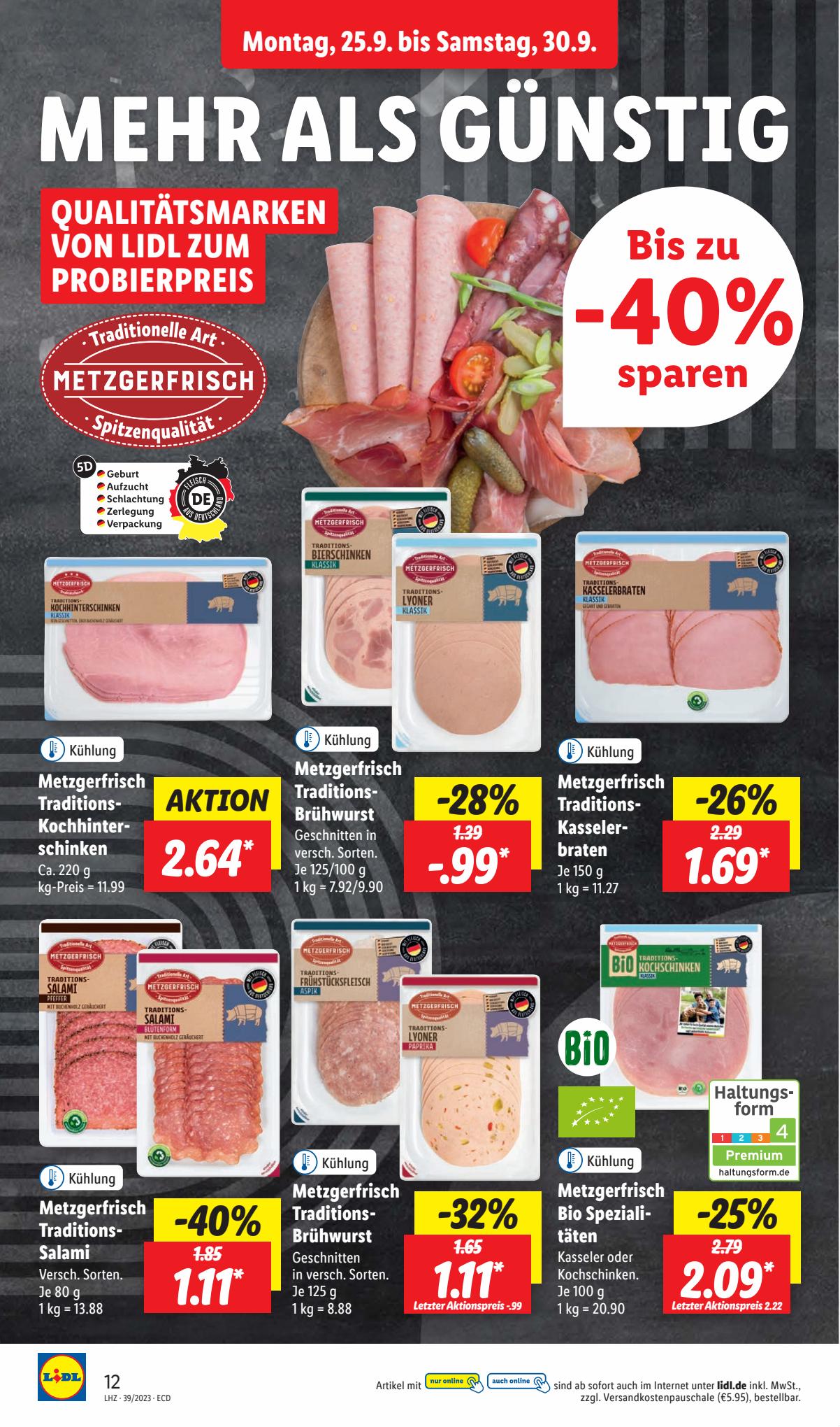 Lidl Prospekt 25 – 30 September 2023 Seite 16