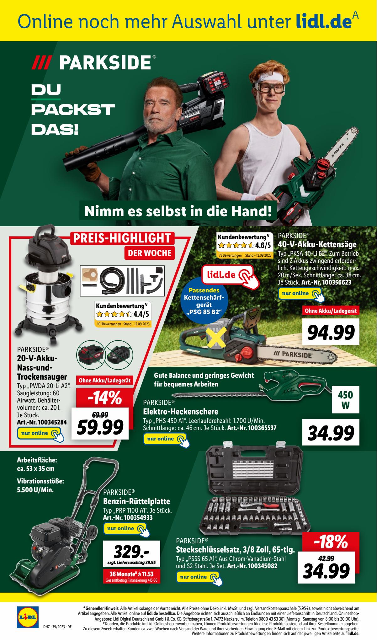 Lidl Prospekt 25 – 30 September 2023 Seite 24