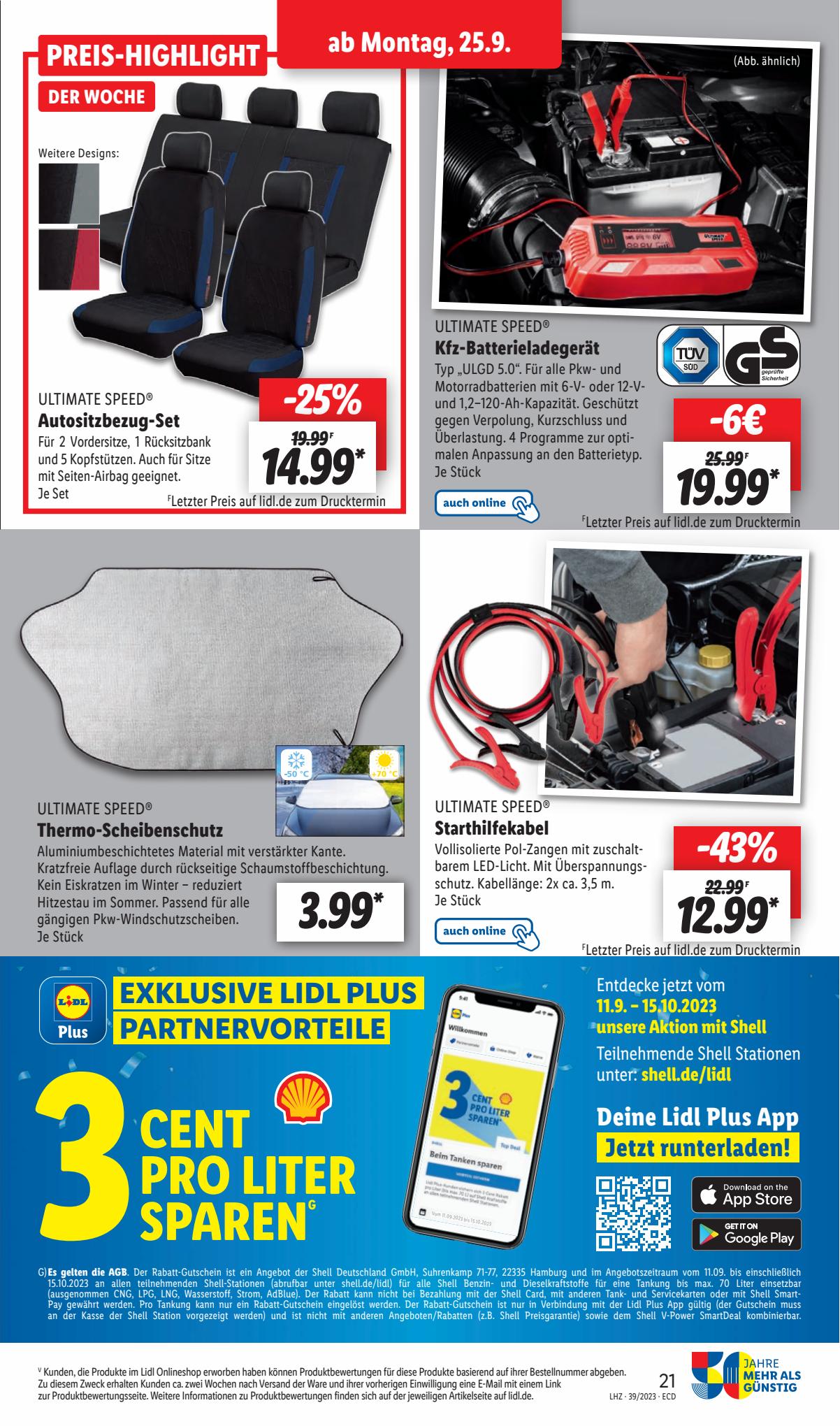 Lidl Prospekt 25 – 30 September 2023 Seite 29