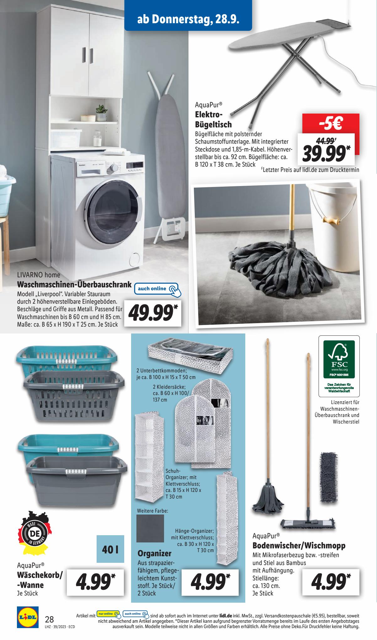 Lidl Prospekt 25 – 30 September 2023 Seite 36