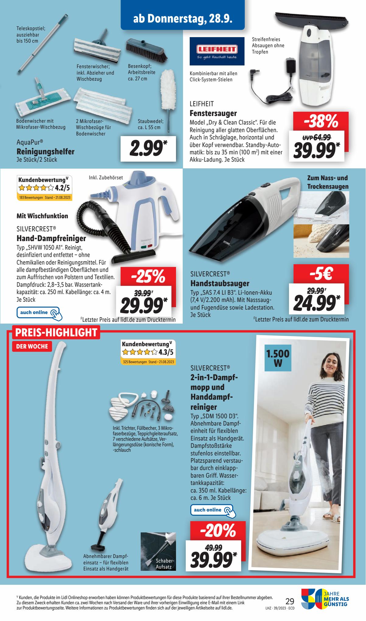 Lidl Prospekt 25 – 30 September 2023 Seite 37