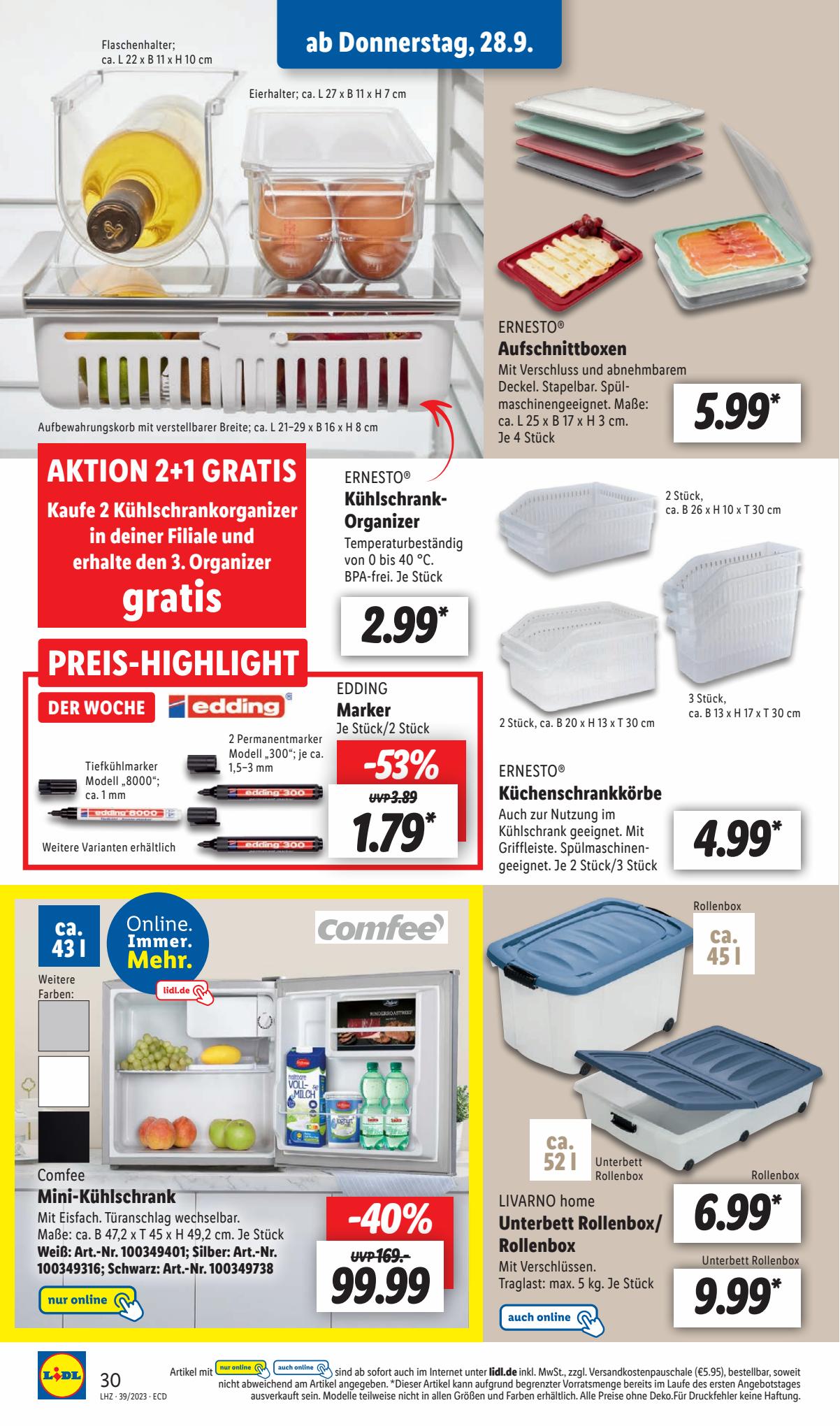 Lidl Prospekt 25 – 30 September 2023 Seite 38