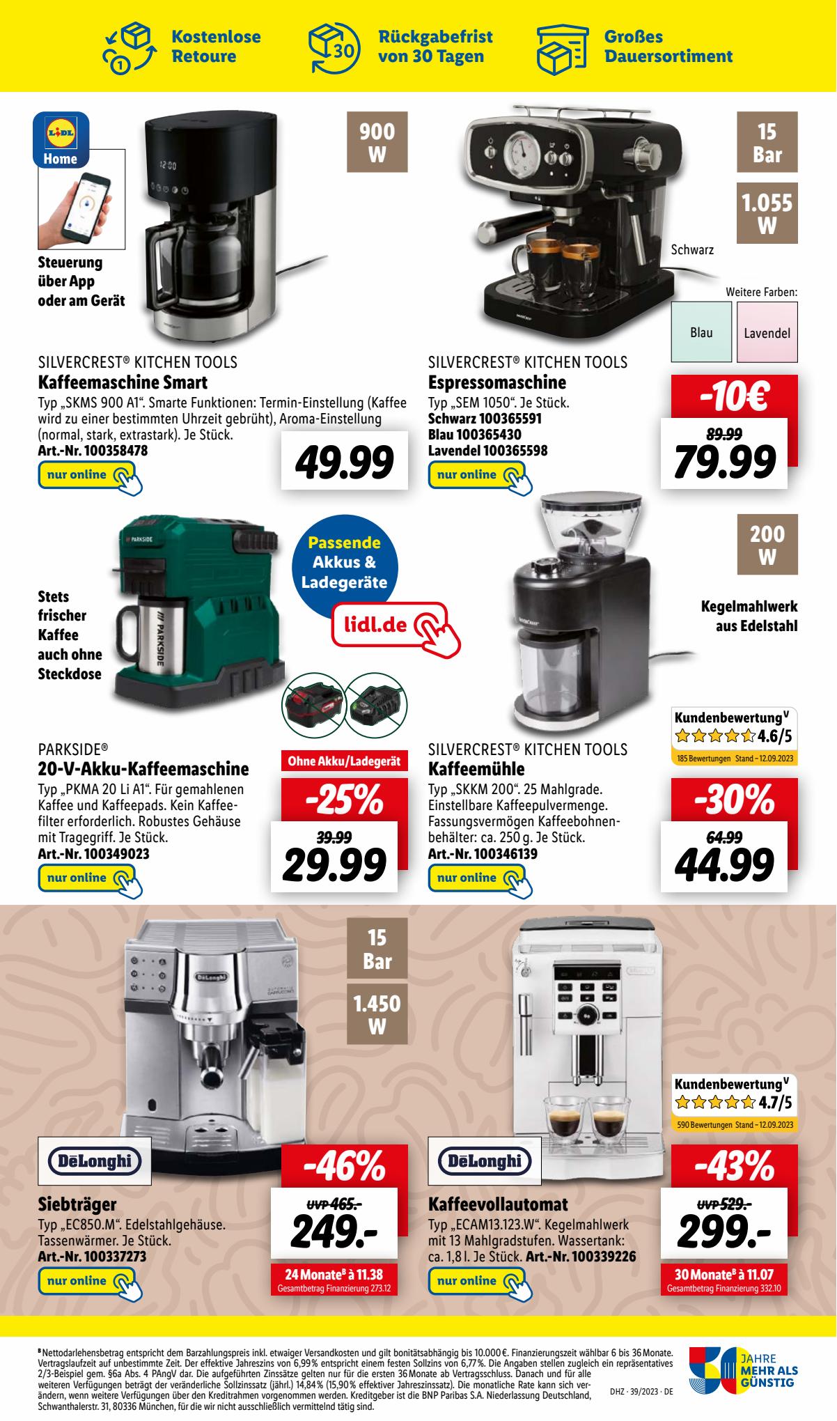 Lidl Prospekt 25 – 30 September 2023 Seite 43