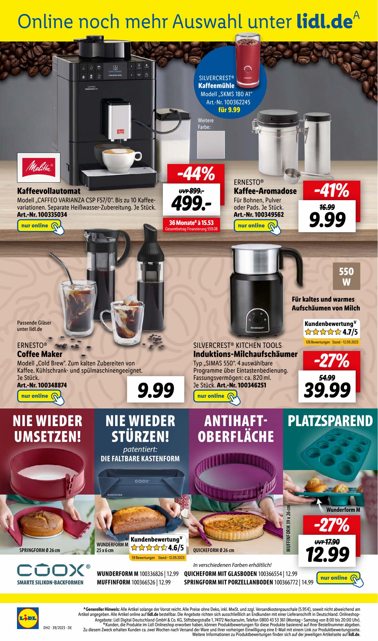 Lidl Prospekt 25 – 30 September 2023 Seite 44