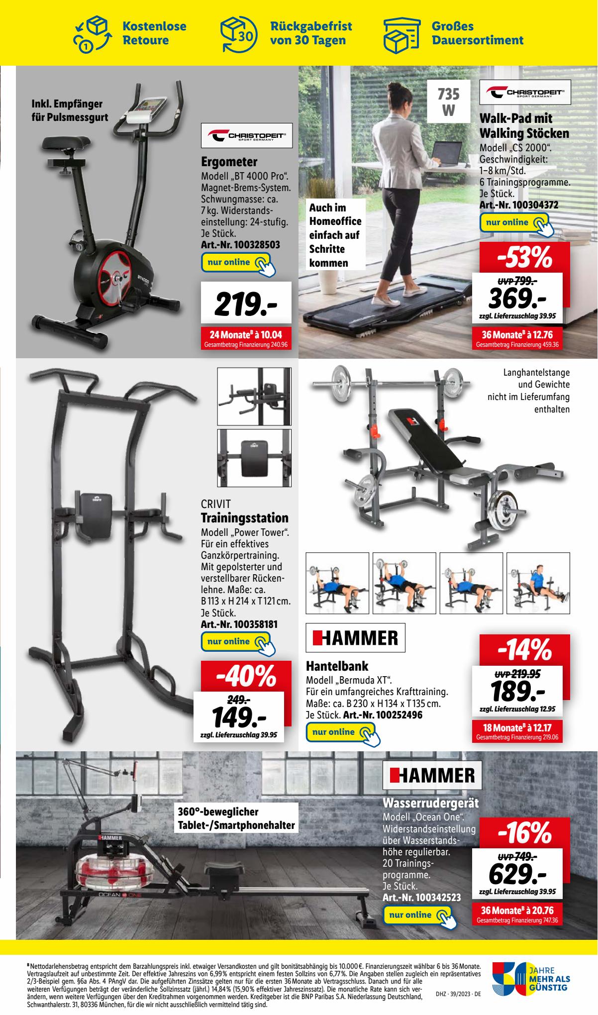 Lidl Prospekt 25 – 30 September 2023 Seite 45