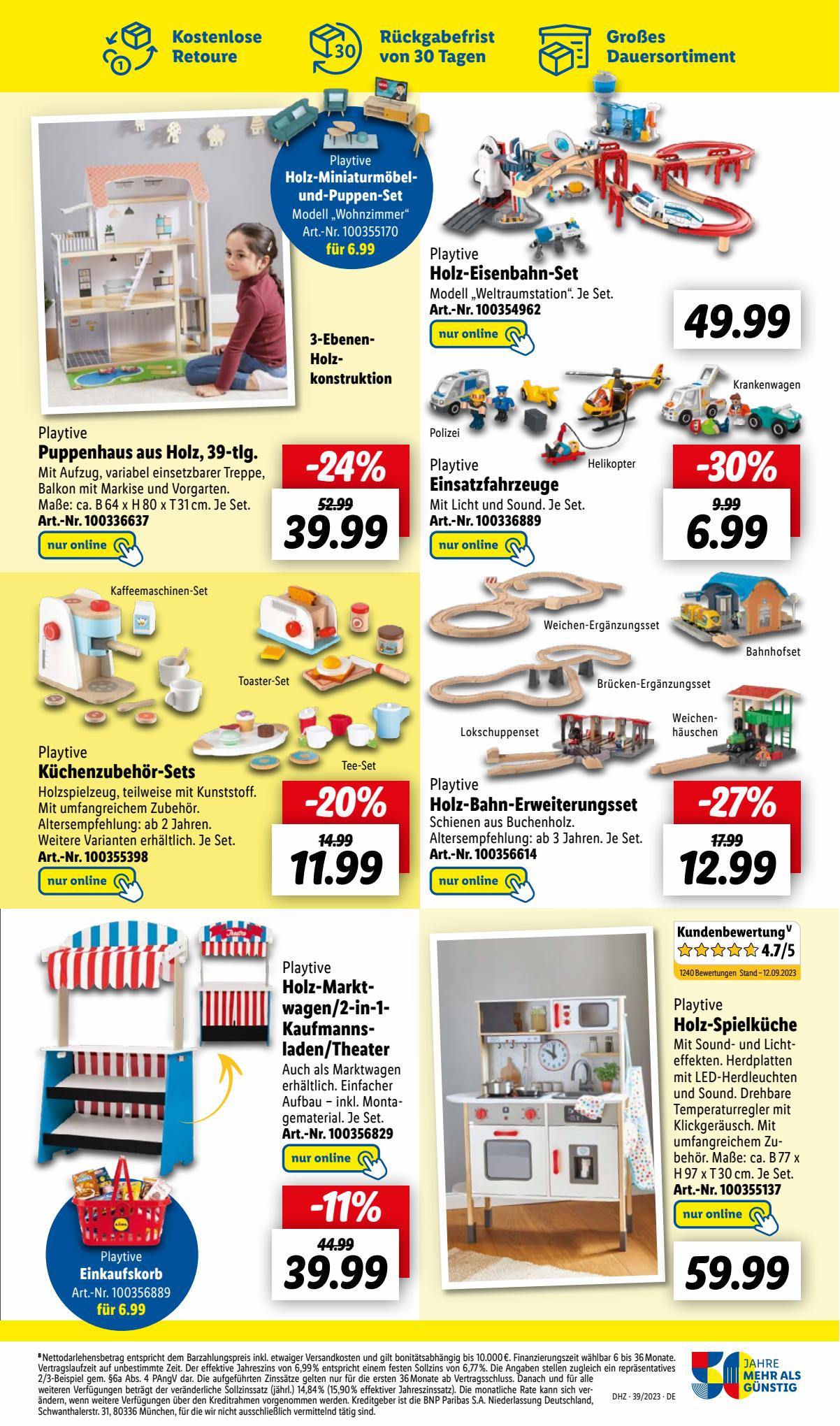 Lidl Prospekt 25 – 30 September 2023 Seite 47