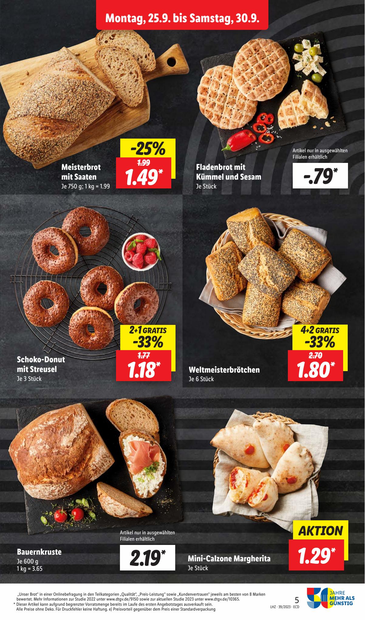 Lidl Prospekt 25 – 30 September 2023 Seite 5