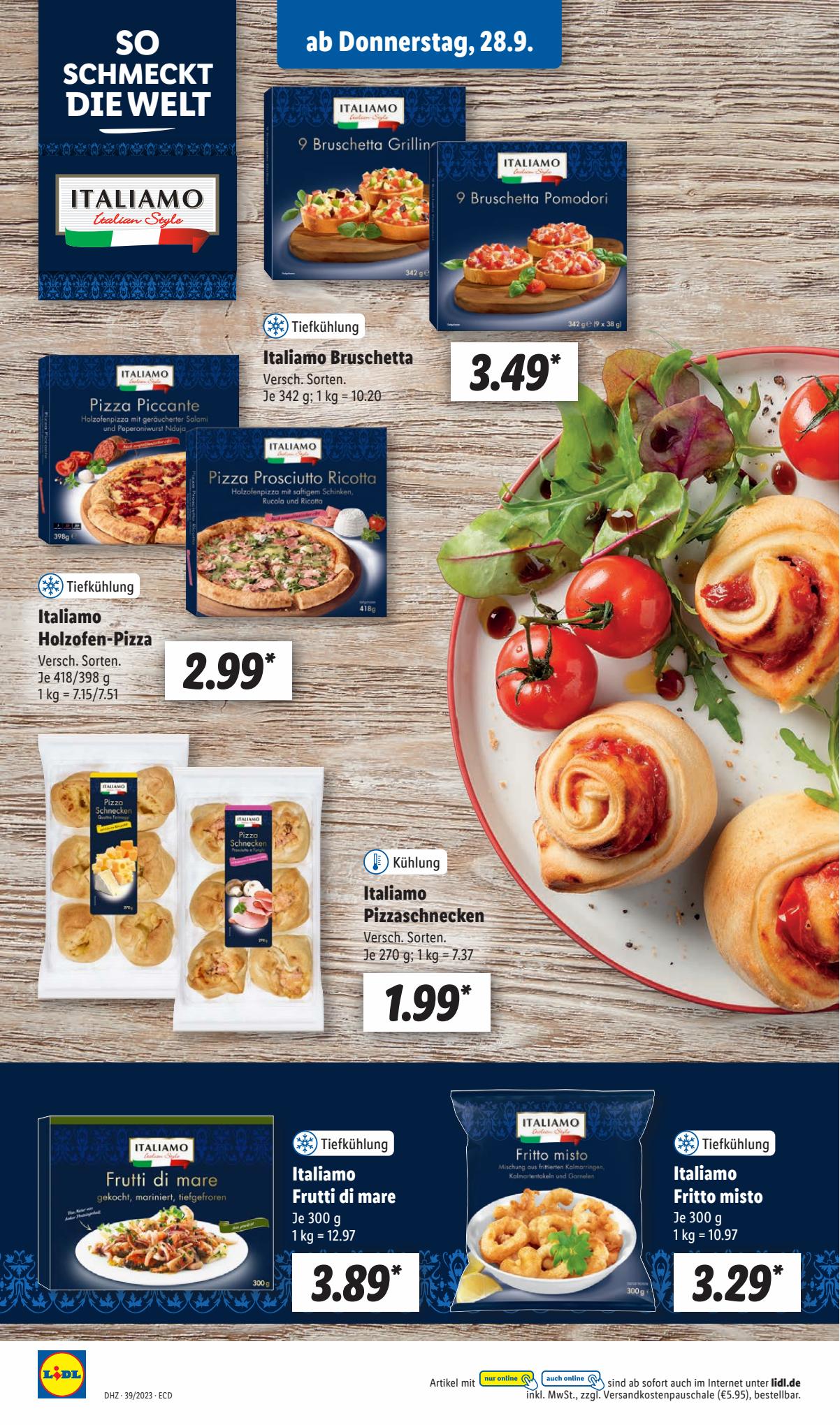 Lidl Prospekt 25 – 30 September 2023 Seite 54