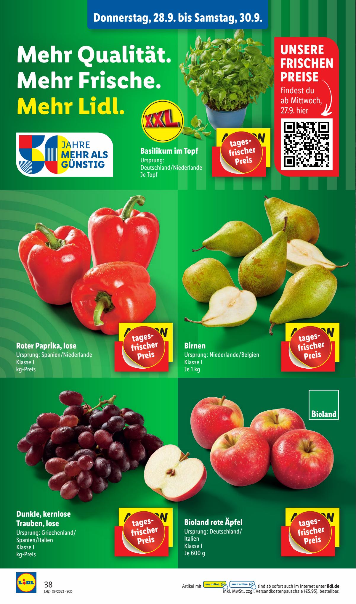 Lidl Prospekt 25 – 30 September 2023 Seite 56