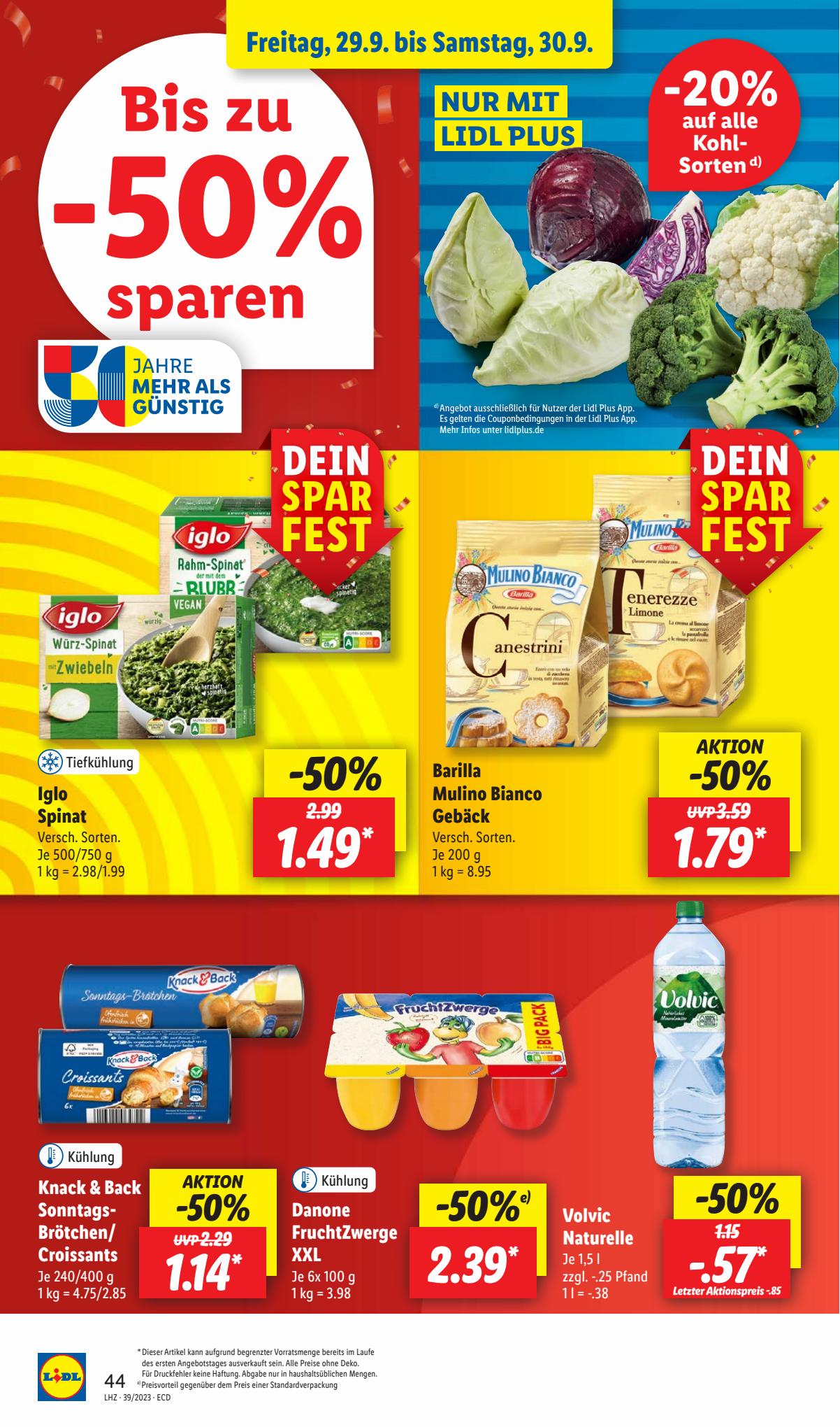 Lidl Prospekt 25 – 30 September 2023 Seite 62