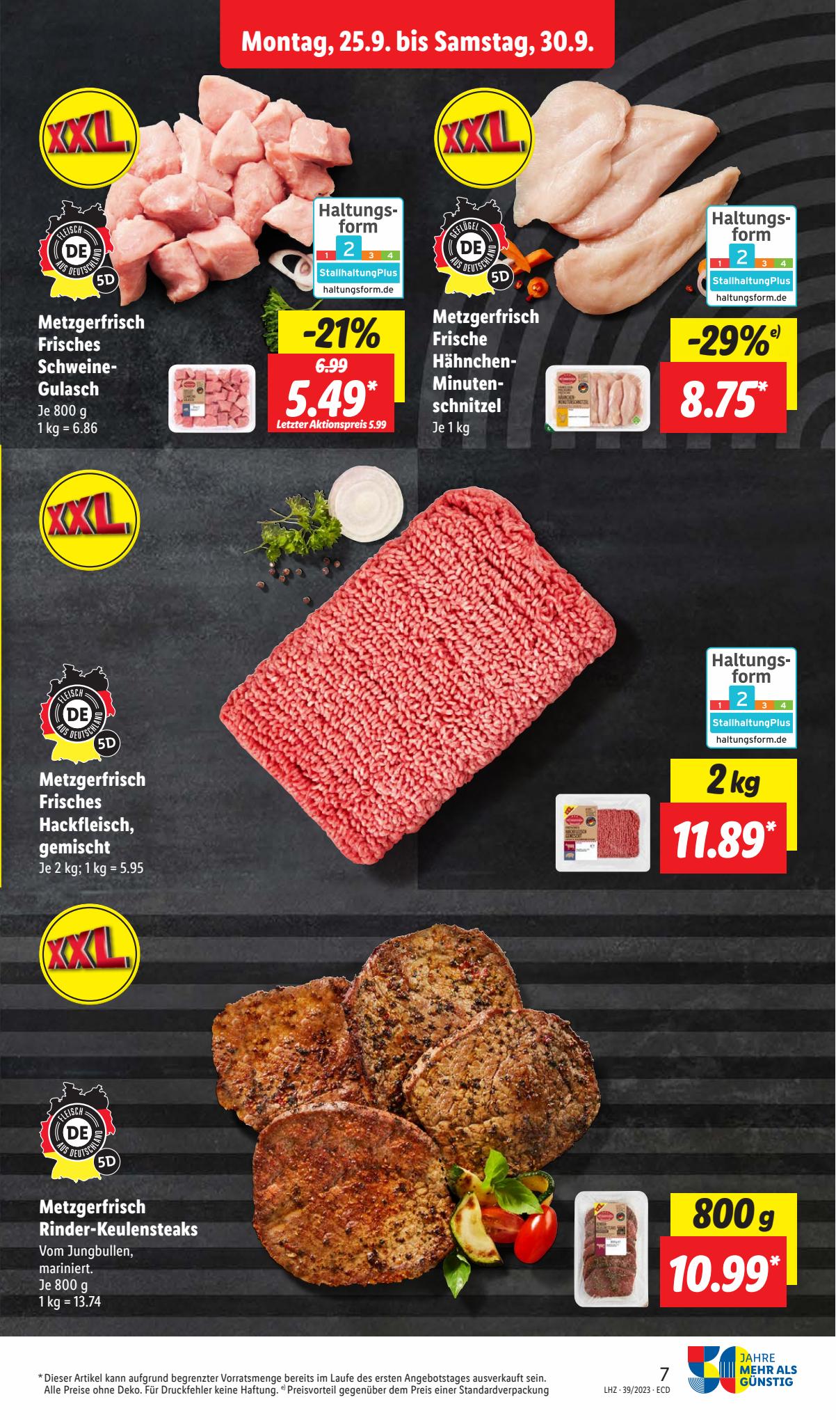 Lidl Prospekt 25 – 30 September 2023 Seite 7