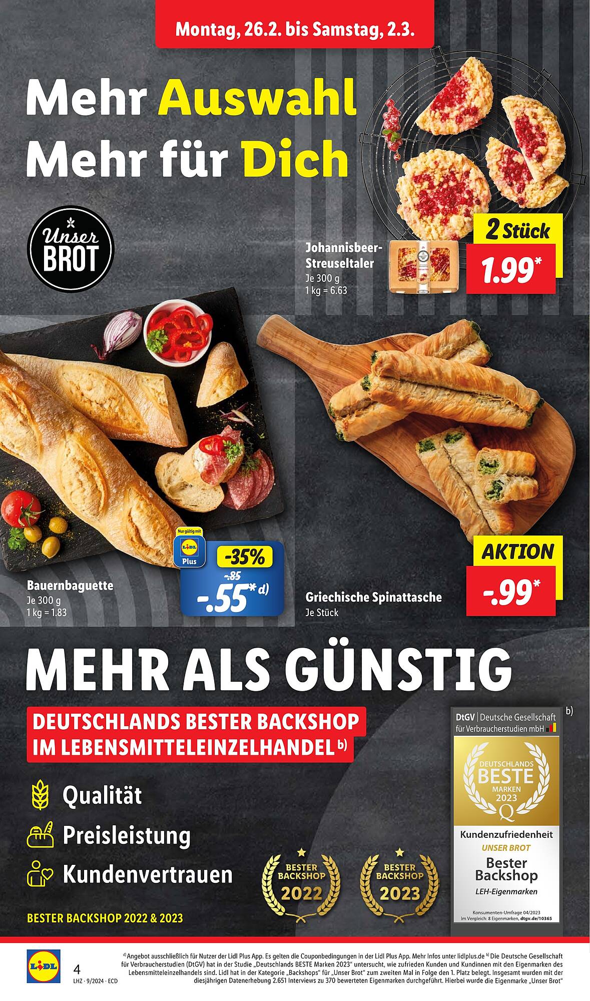Lidl Prospekt 26 Feb – 2 Mar 2024 Seite 4