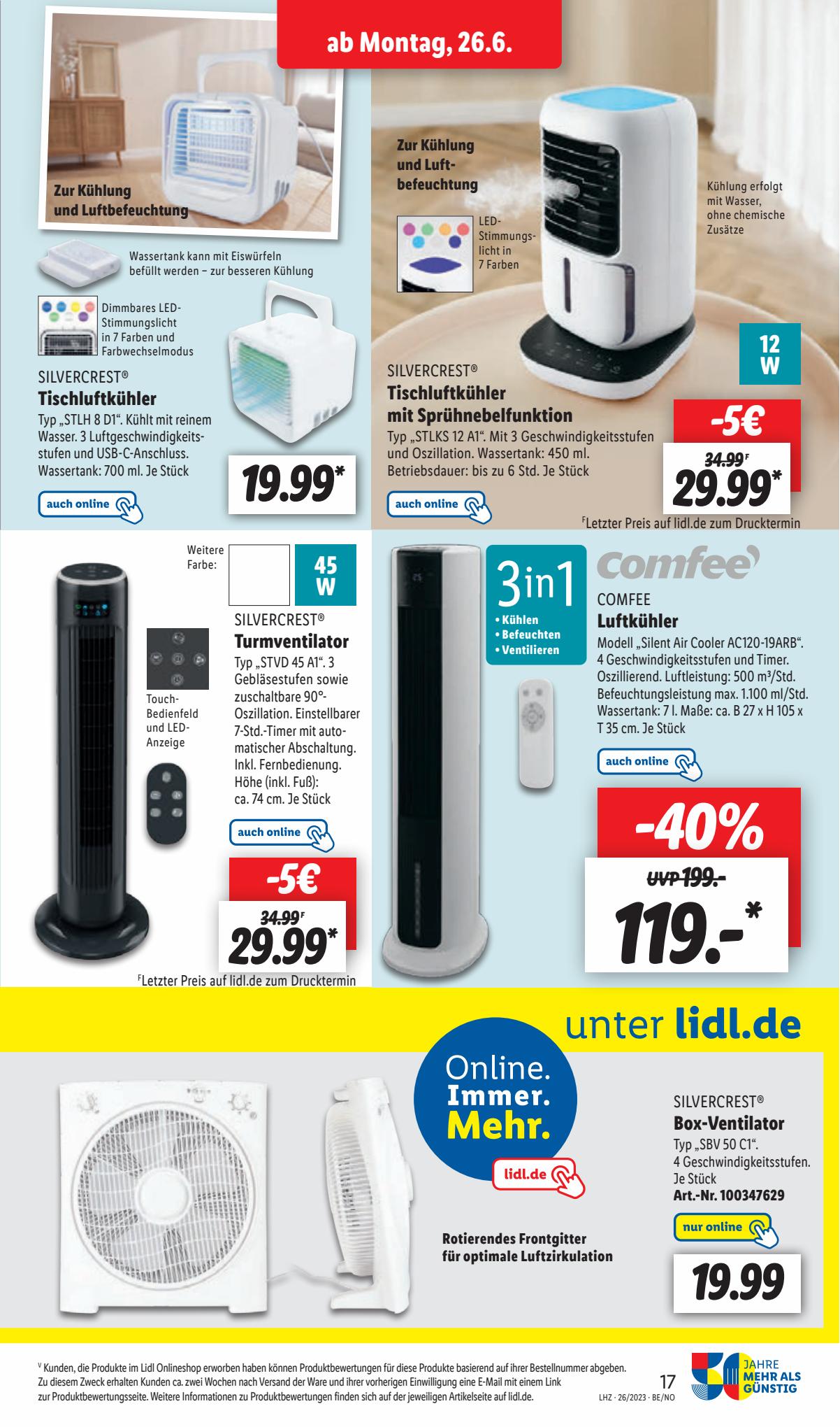 Lidl Prospekt 26 Juni – 1 Juli 2023 Seite 25