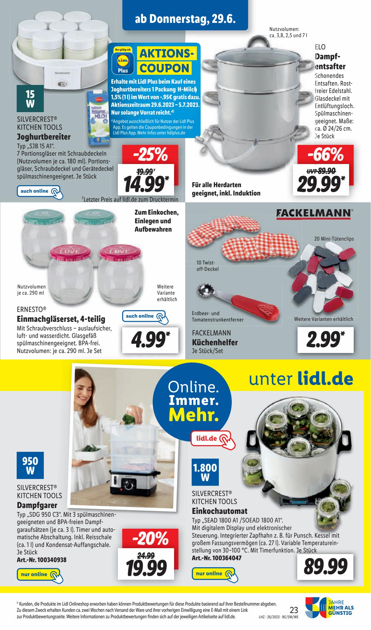 Lidl Prospekt 26 Juni – 1 Juli 2023 Seite 31
