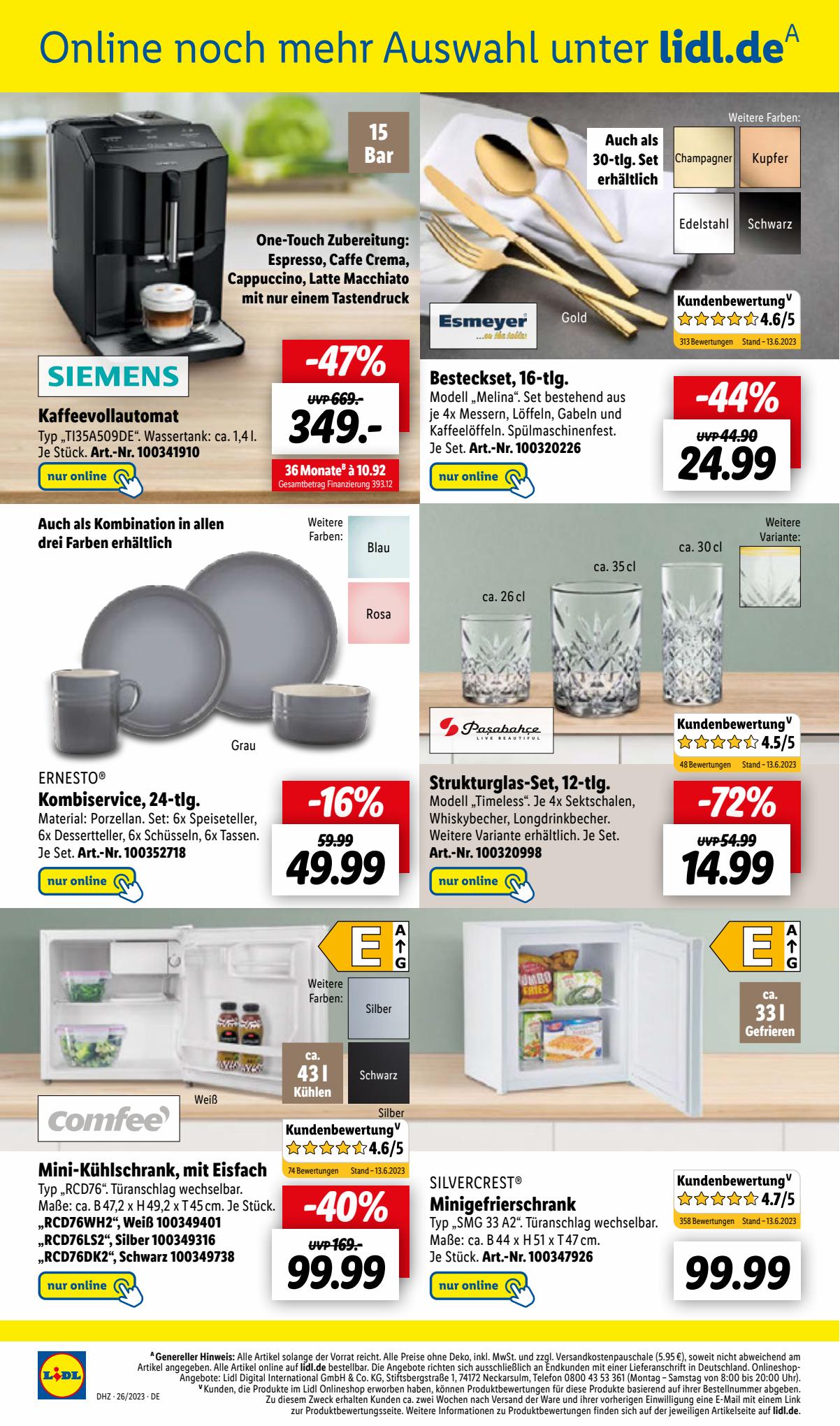 Lidl Prospekt 26 Juni – 1 Juli 2023 Seite 34