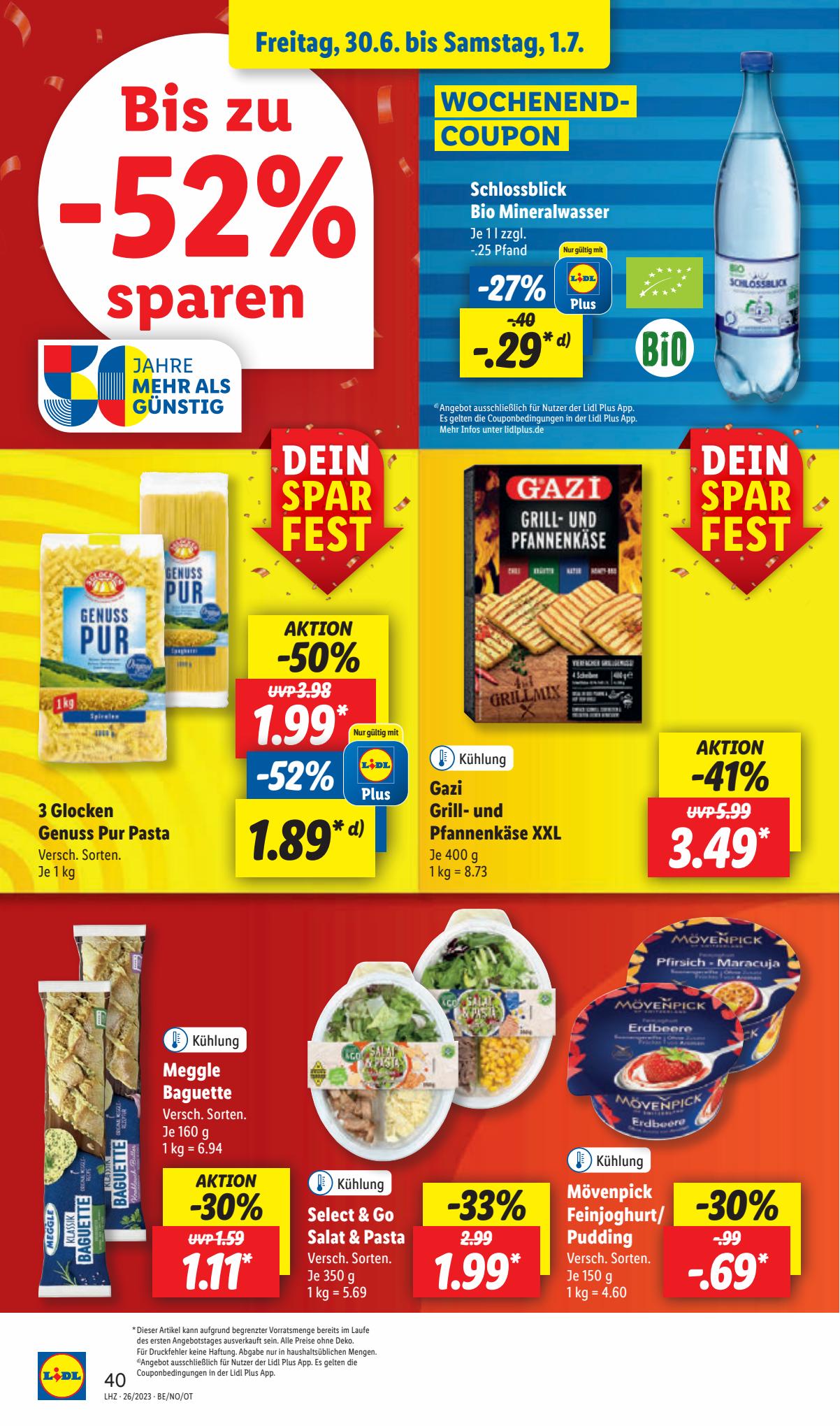 Lidl Prospekt 26 Juni – 1 Juli 2023 Seite 50