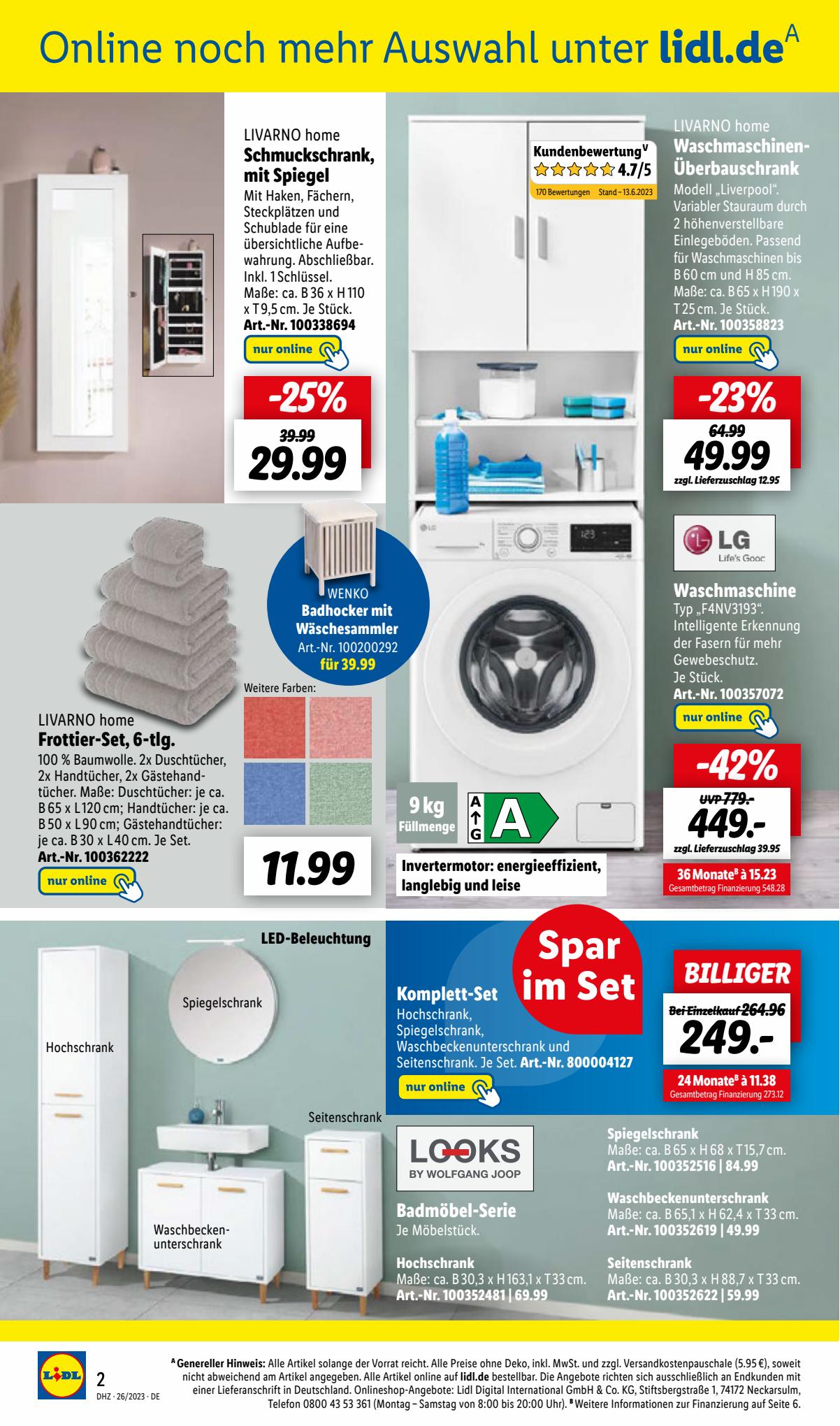 Lidl Prospekt 26 Juni – 1 Juli 2023 Seite 54