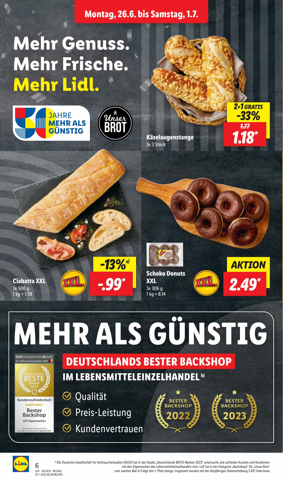 Lidl Prospekt 26 Juni – 1 Juli 2023 Seite 6