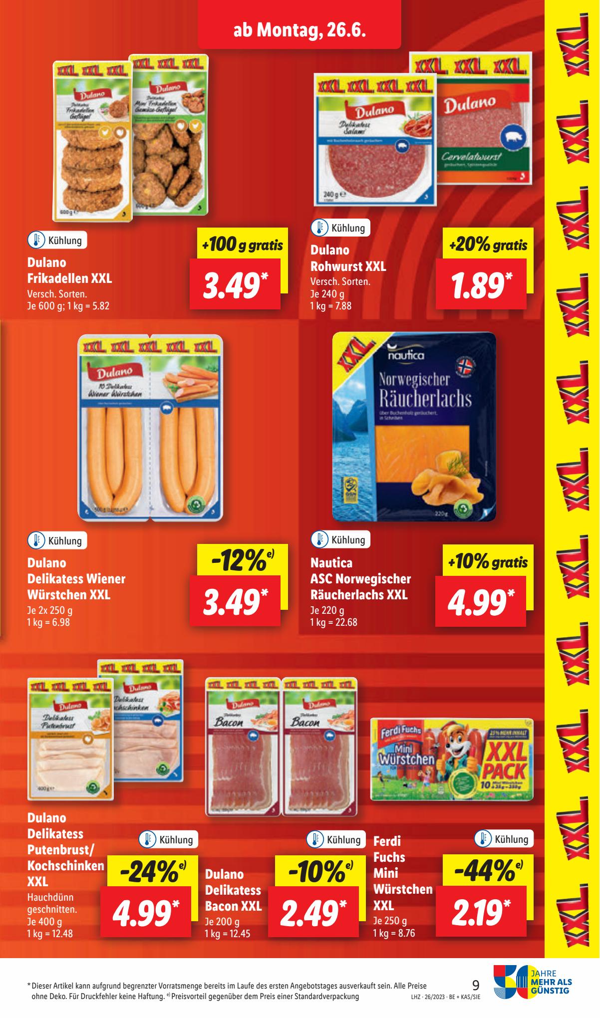 Lidl Prospekt 26 Juni – 1 Juli 2023 Seite 9