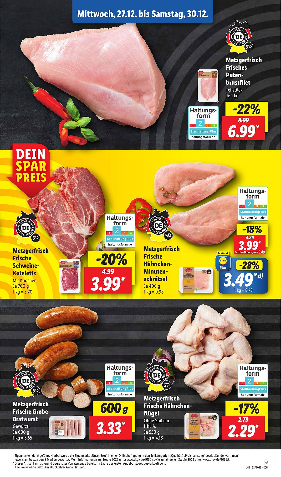 Lidl Prospekt 27 – 30 Dezember 2023 Seite 9