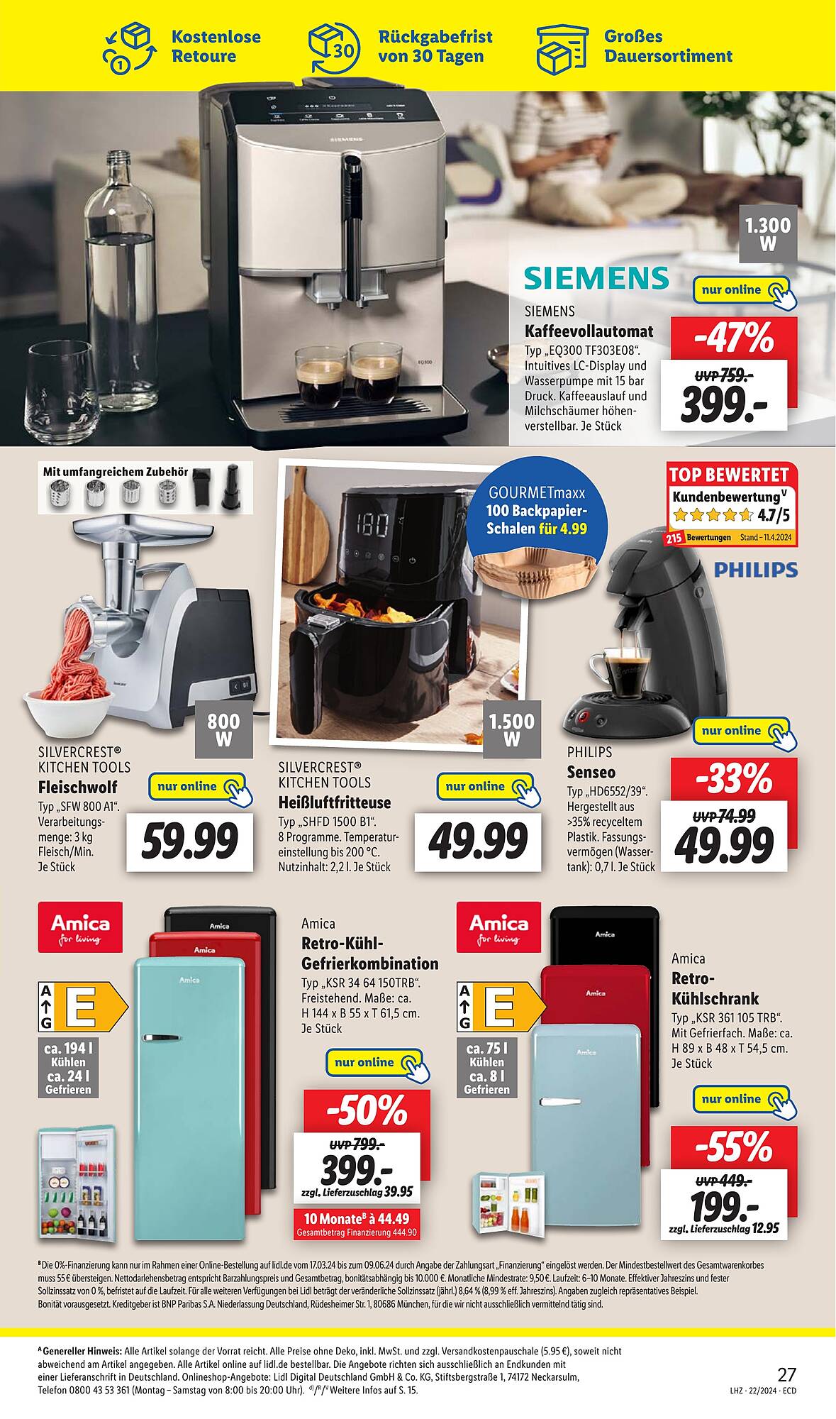 Lidl Prospekt 27 Mai – 1 Juni 2024 Seite 33