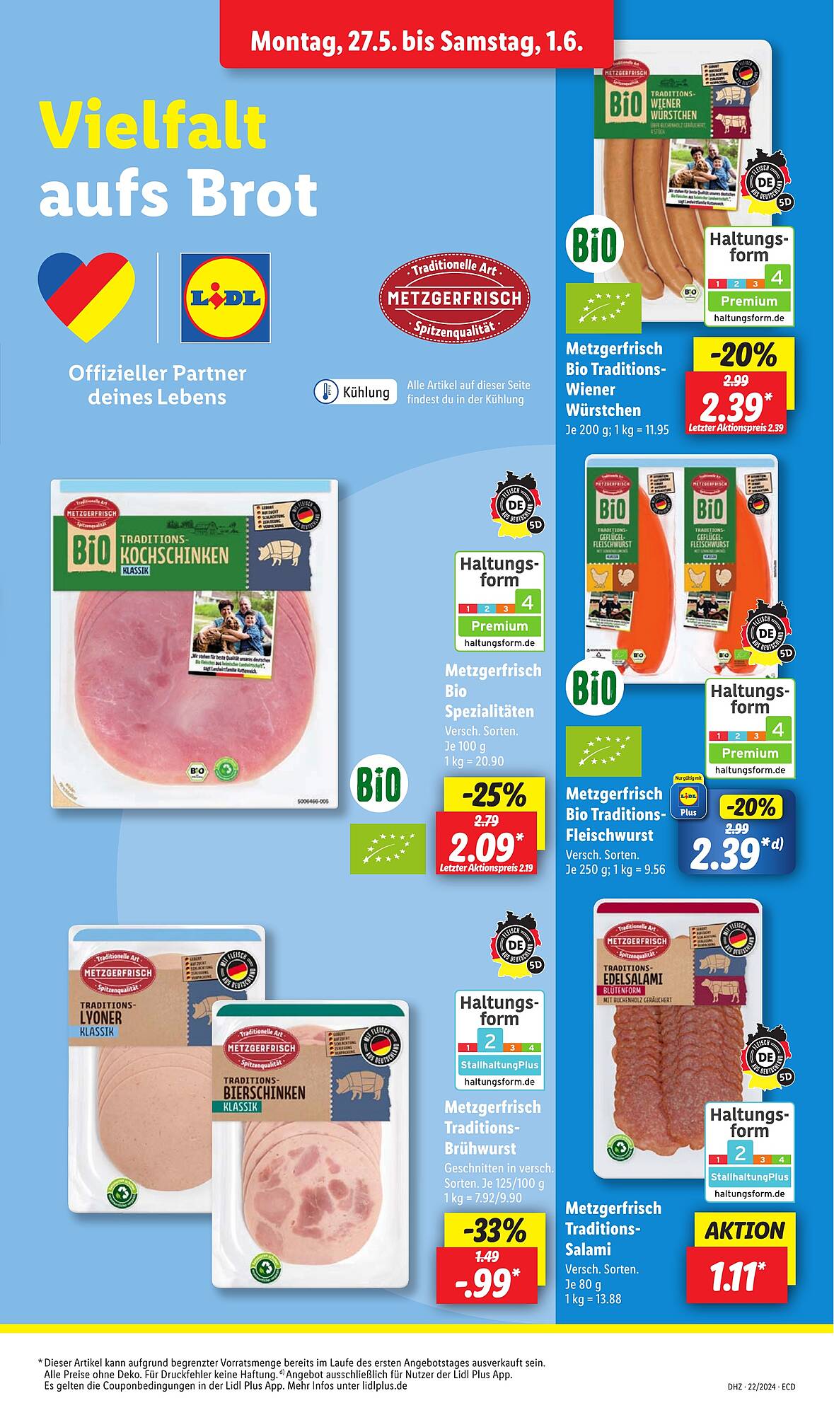 Lidl Prospekt 27 Mai – 1 Juni 2024 Seite 9